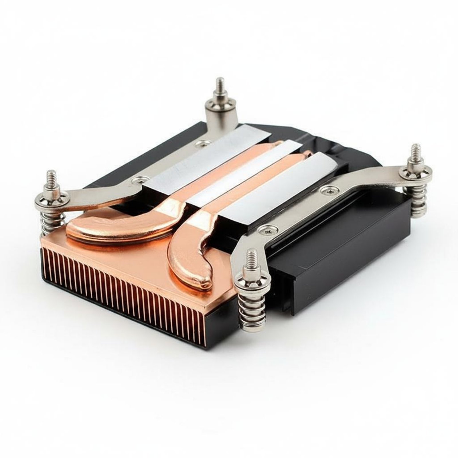 1U Copper Heat Pipe Heat Sink
