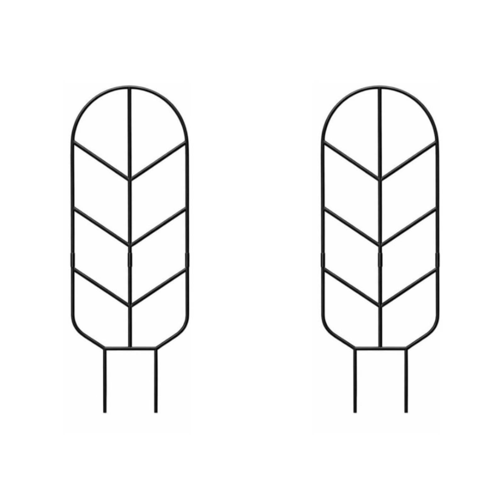 2-Piece Garden Trellis with Stakes