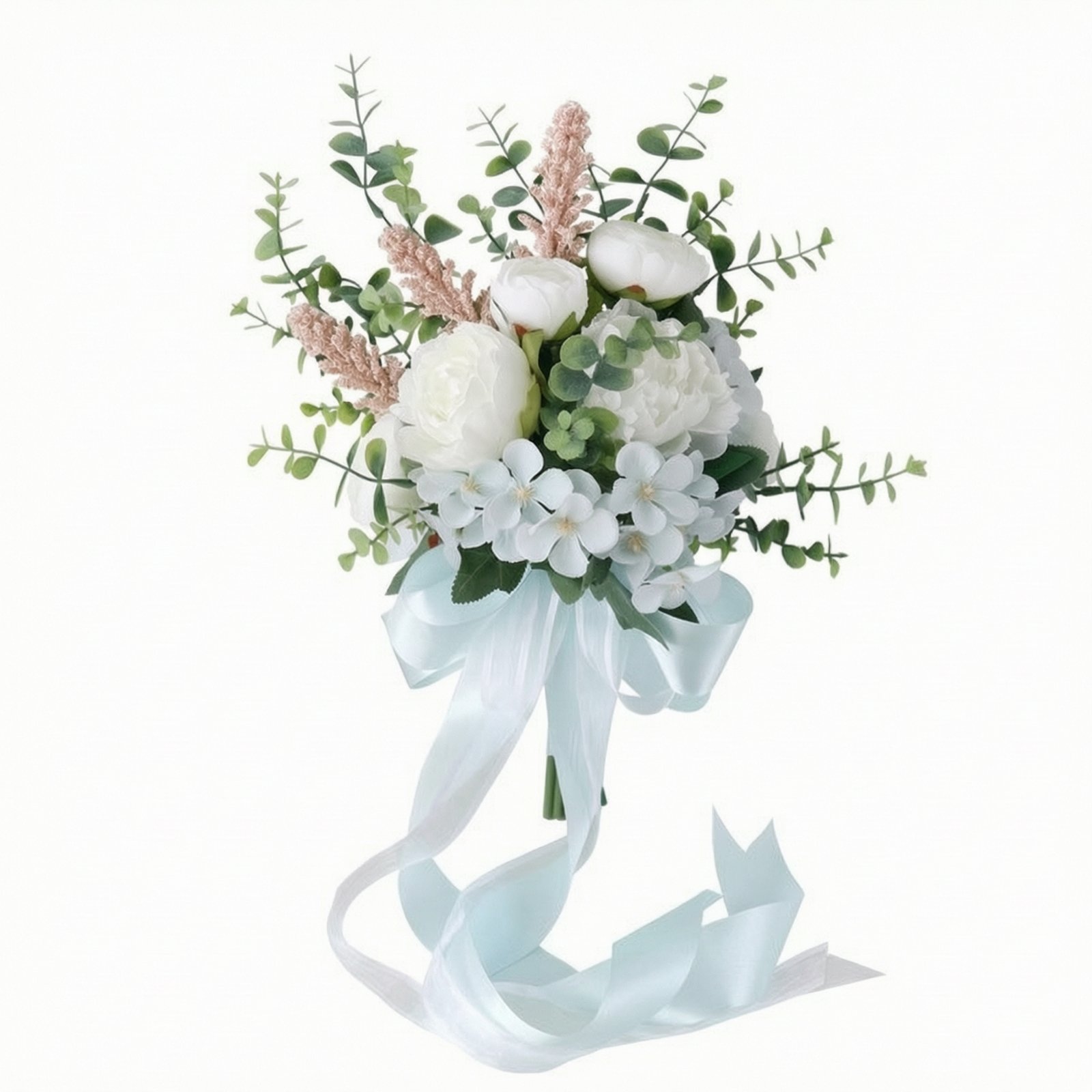 Artificial Rose Peony Bouquet