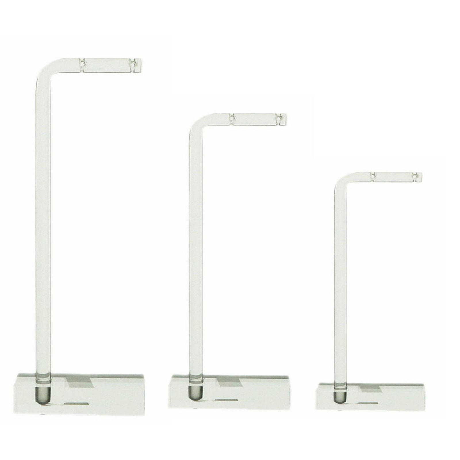 3-Piece Acrylic Earring Display Stand