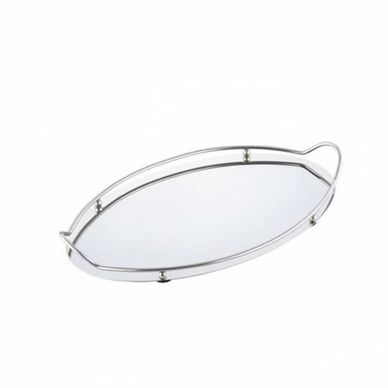 Beaded Elliptical Tray