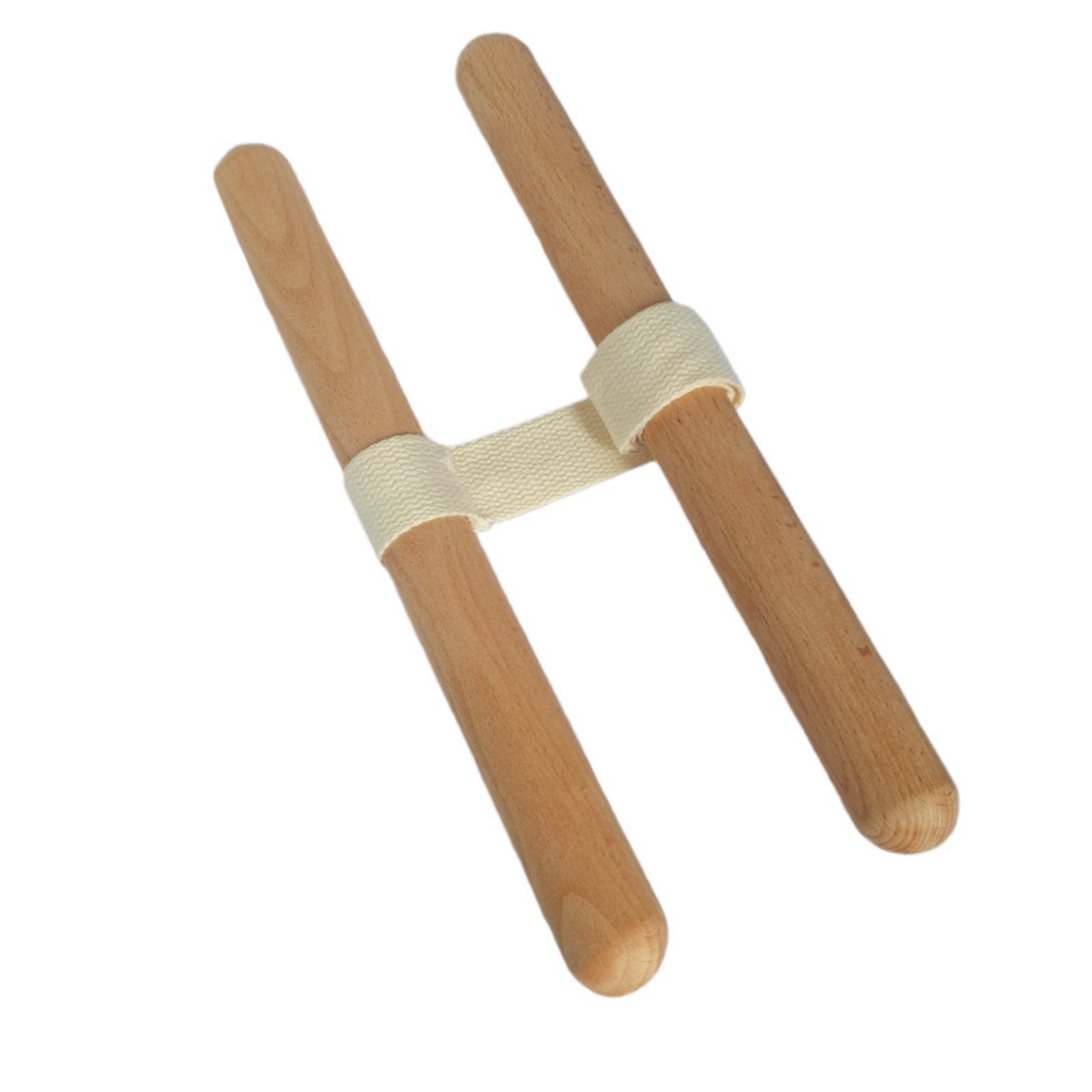 Resistance Band with Wooden Handles