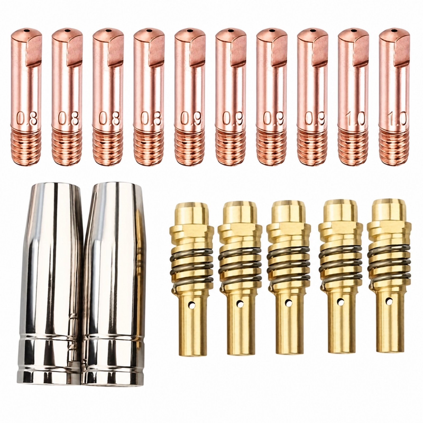 17-Piece MB15AK Torch Consumable Kit