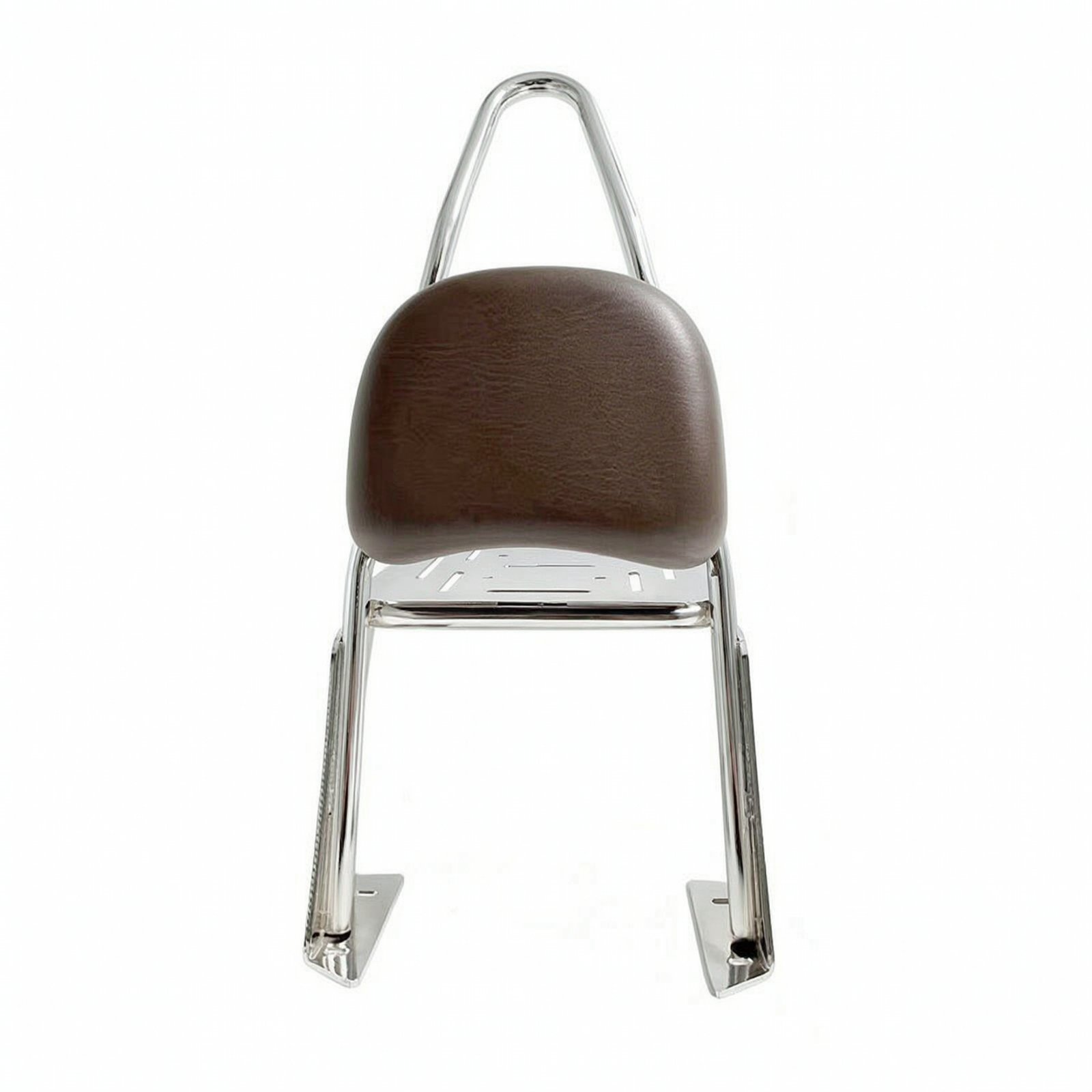Motorcycle Rear Luggage Rack – Silver Retro