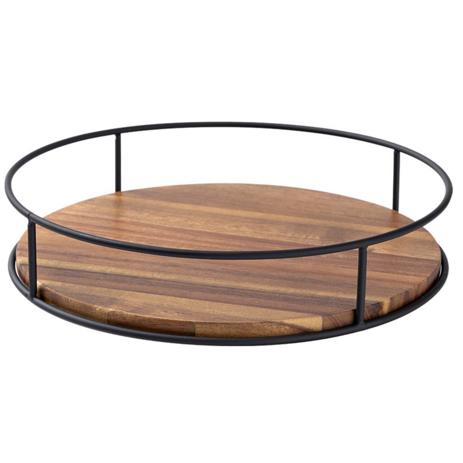Wooden Rotating Tray