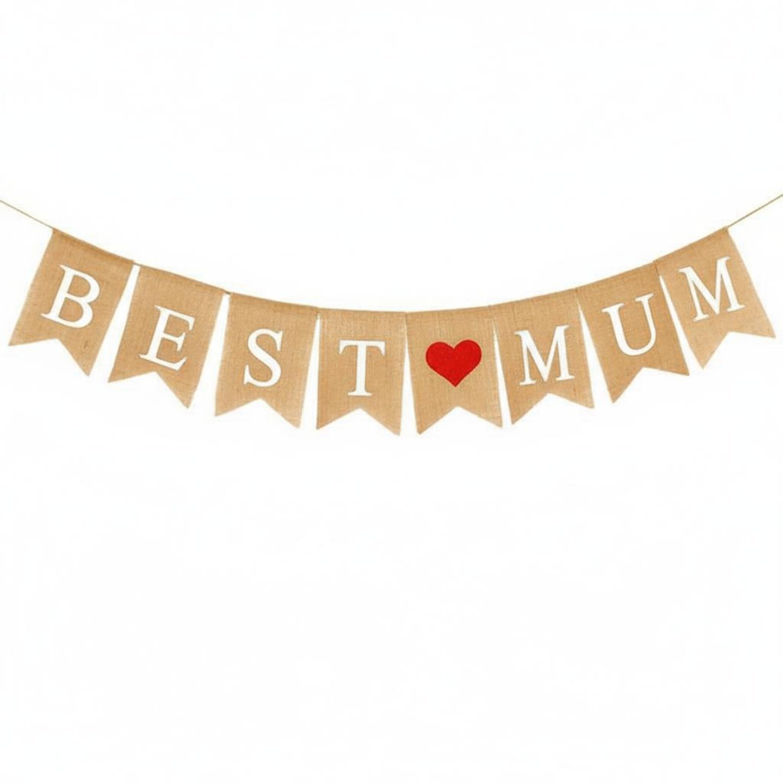Mothering Sunday Burlap Banner