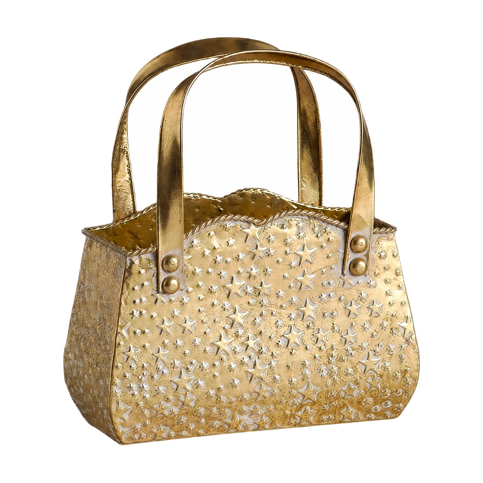 Handbag-Shaped Iron Container