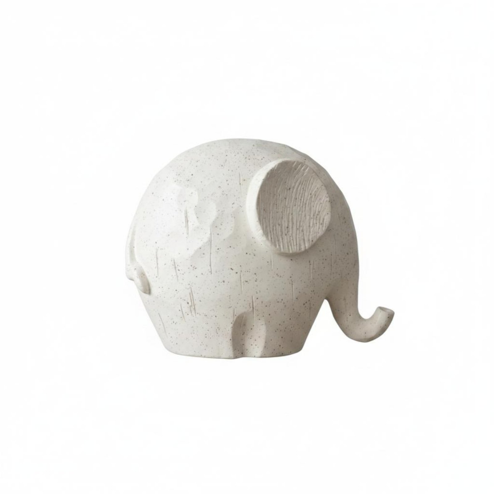 Abstract Elephant Figurine