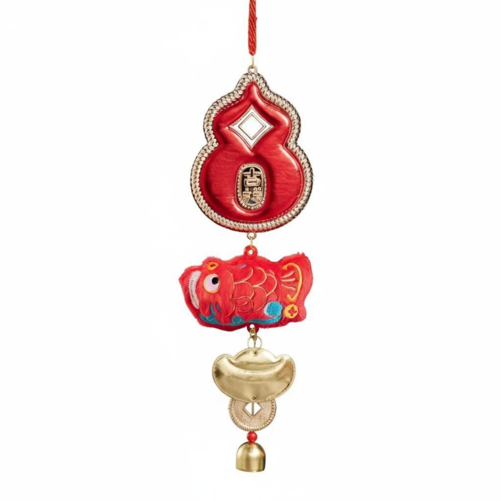 New Year Plush Hanging Decoration