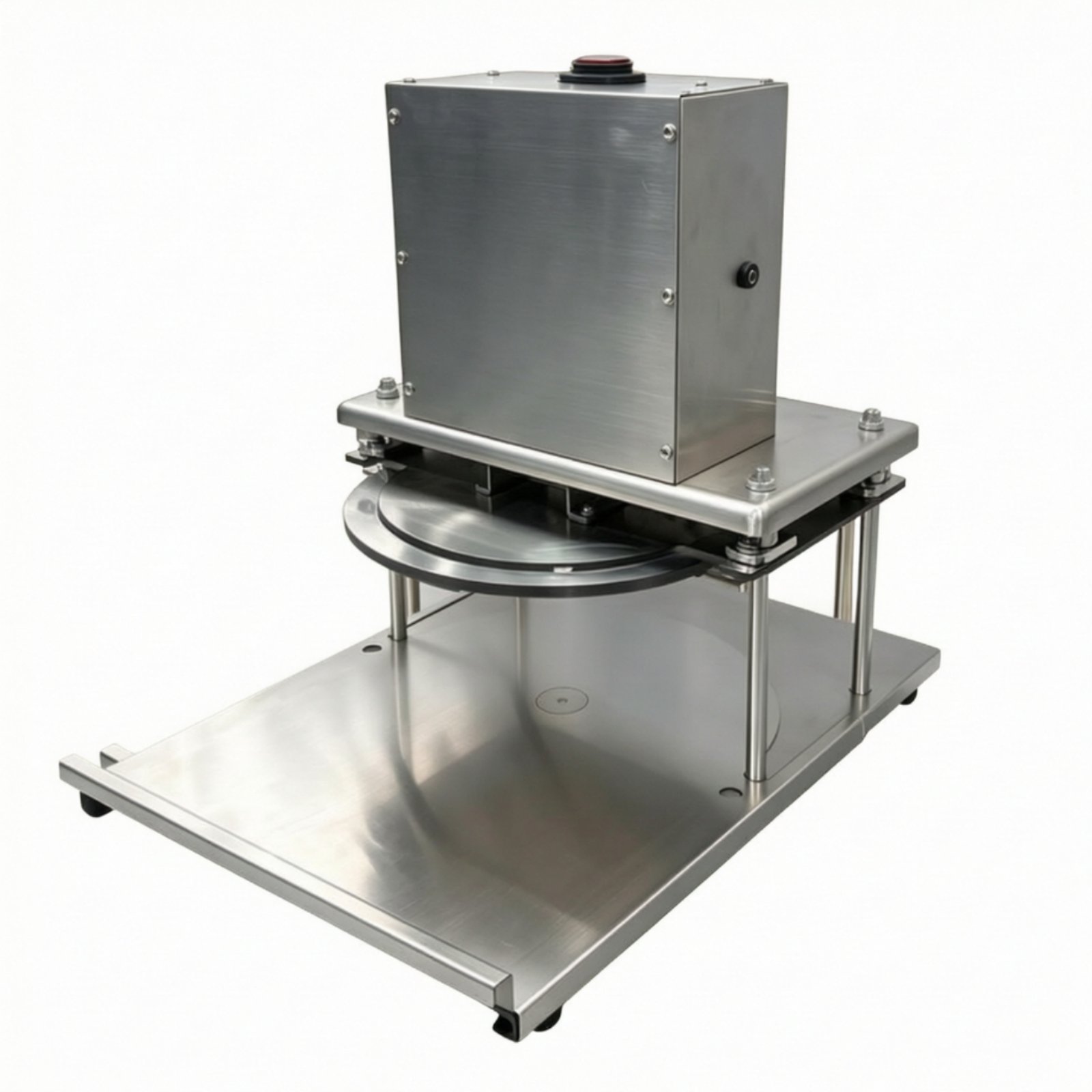 Electric Doughflattening Machine Compact Countertop Bread