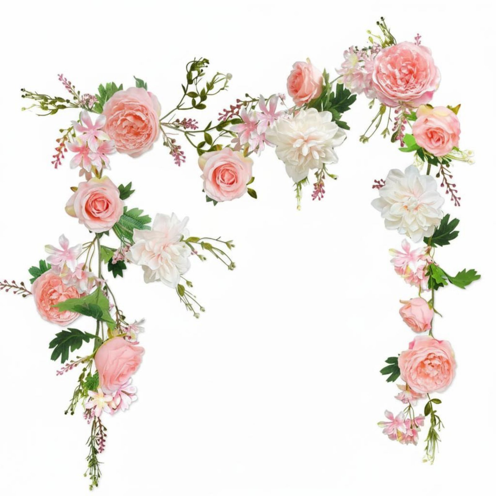 Artificial Rose Vine Garland