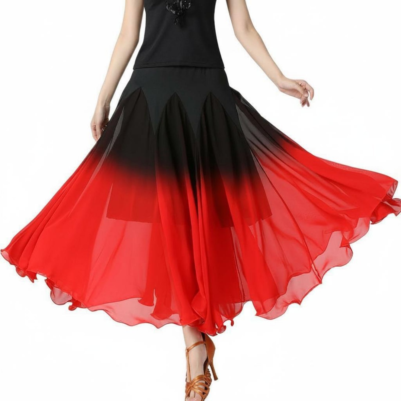 Gradient Dance Skirt