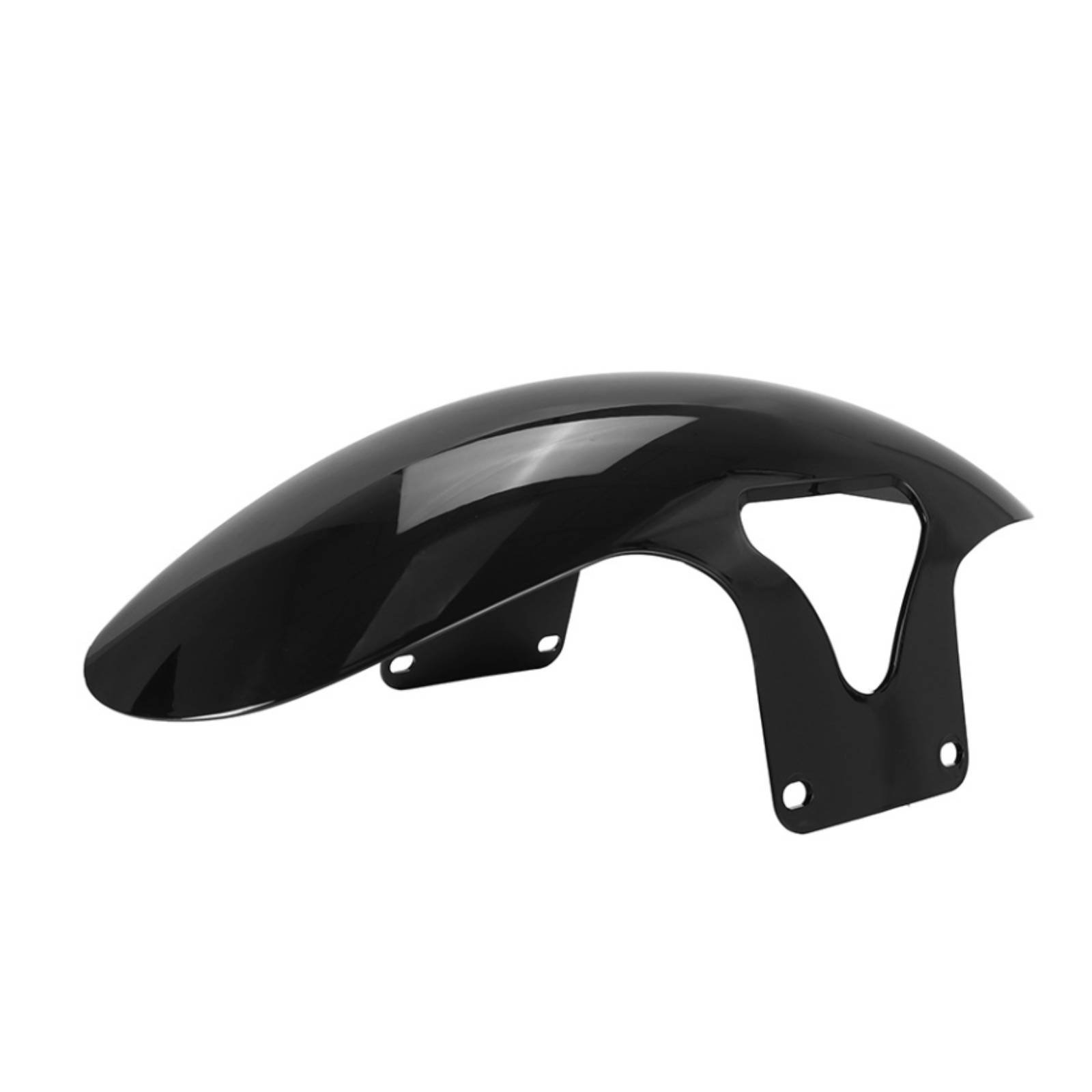 Motorcycle Front Mudguard – Black Glossy