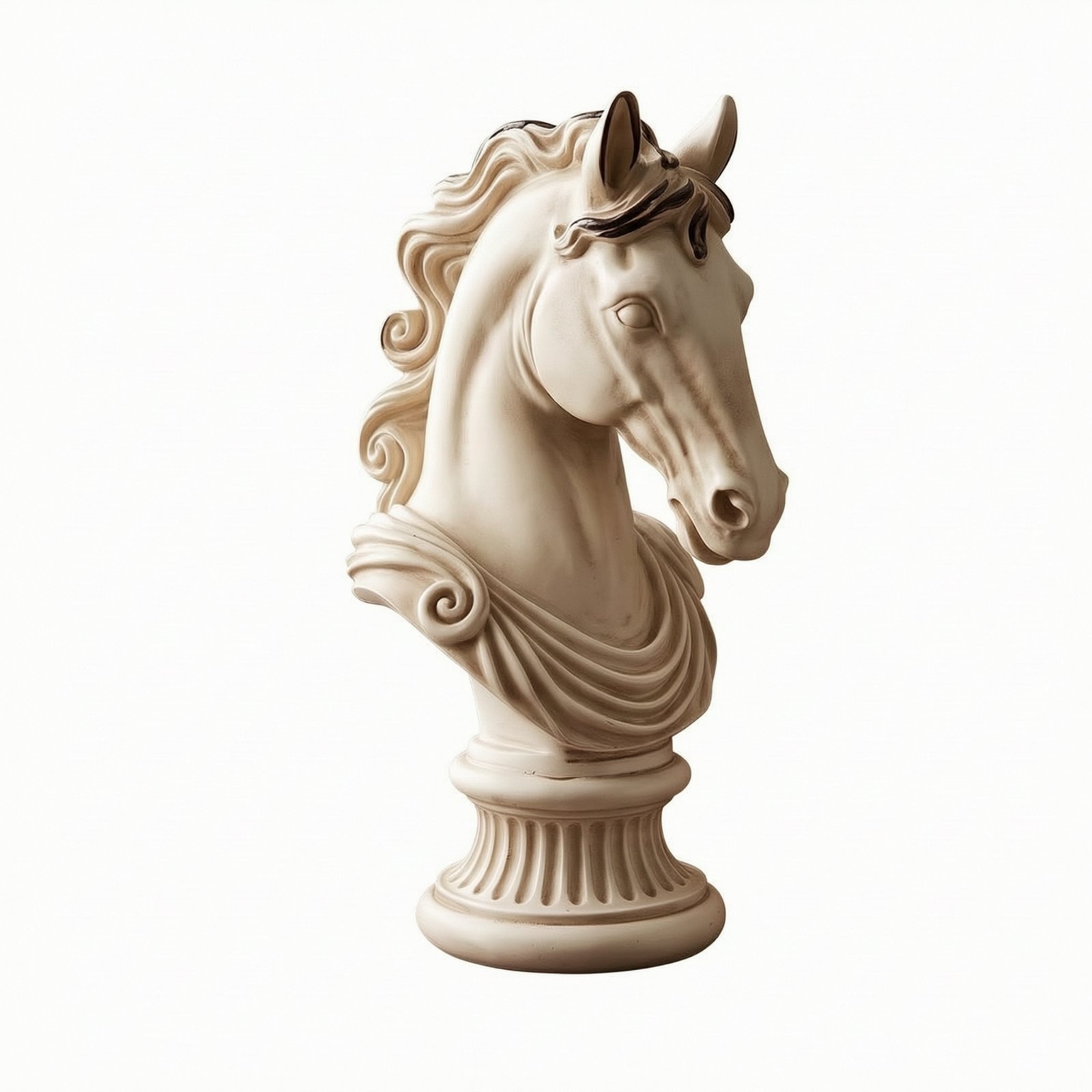 Horse Bust Sculpture