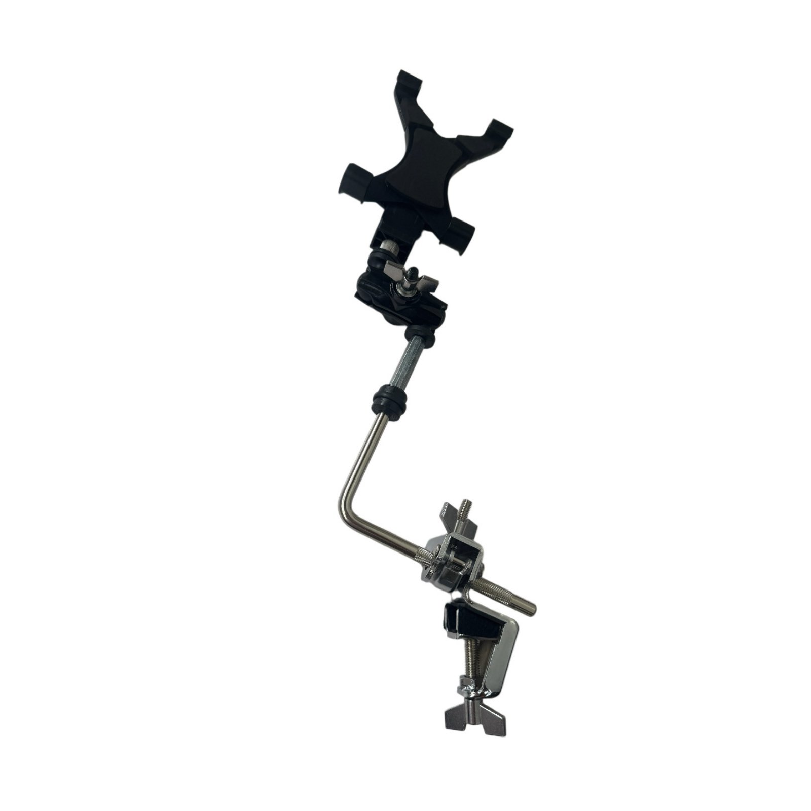 Drum-Mounted Holder with Adjustable Arm