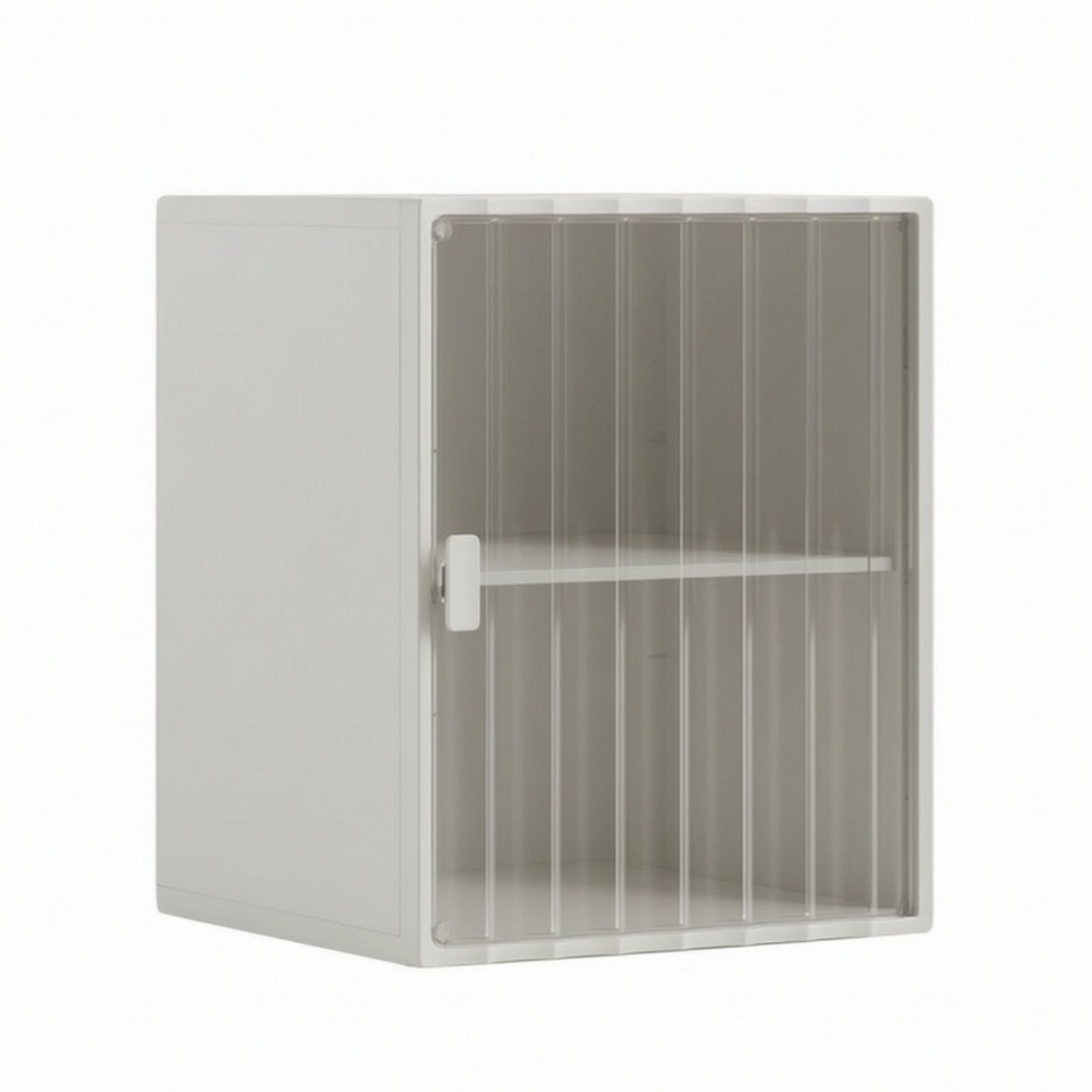 Ribbed Storage Cabinet