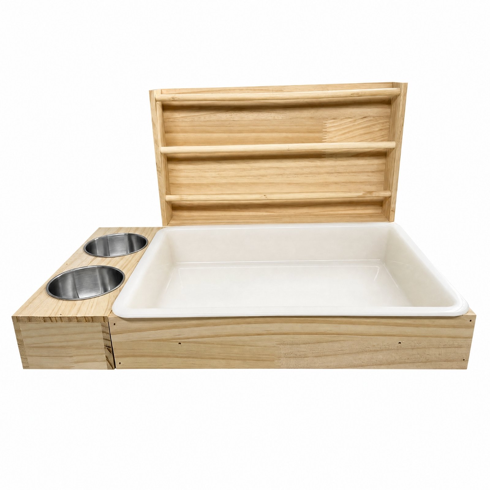 Fir Wood Hay Feeder