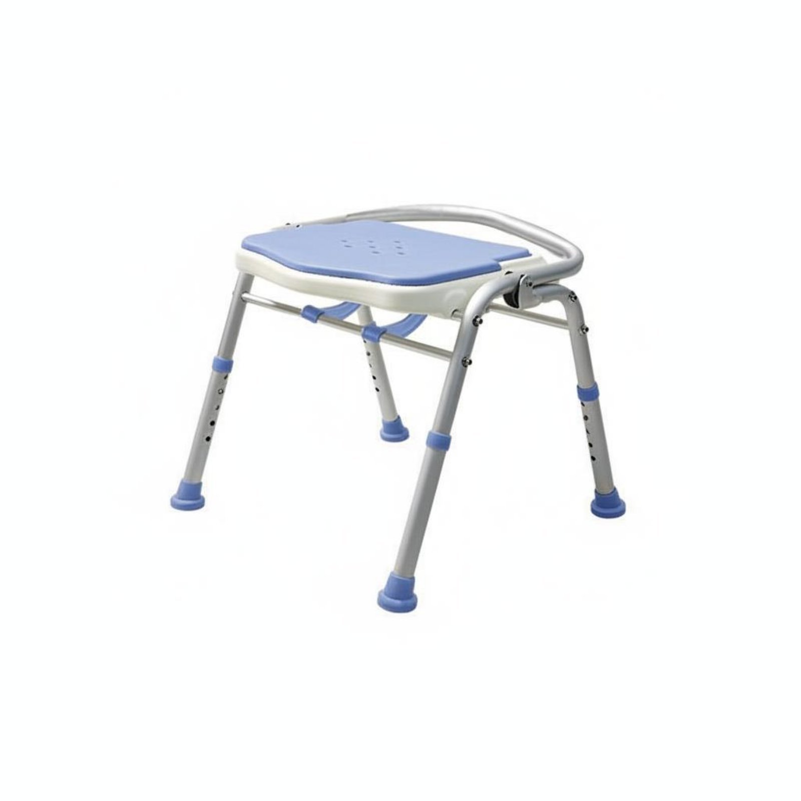 Folding Shower Chair – Purple, Backless