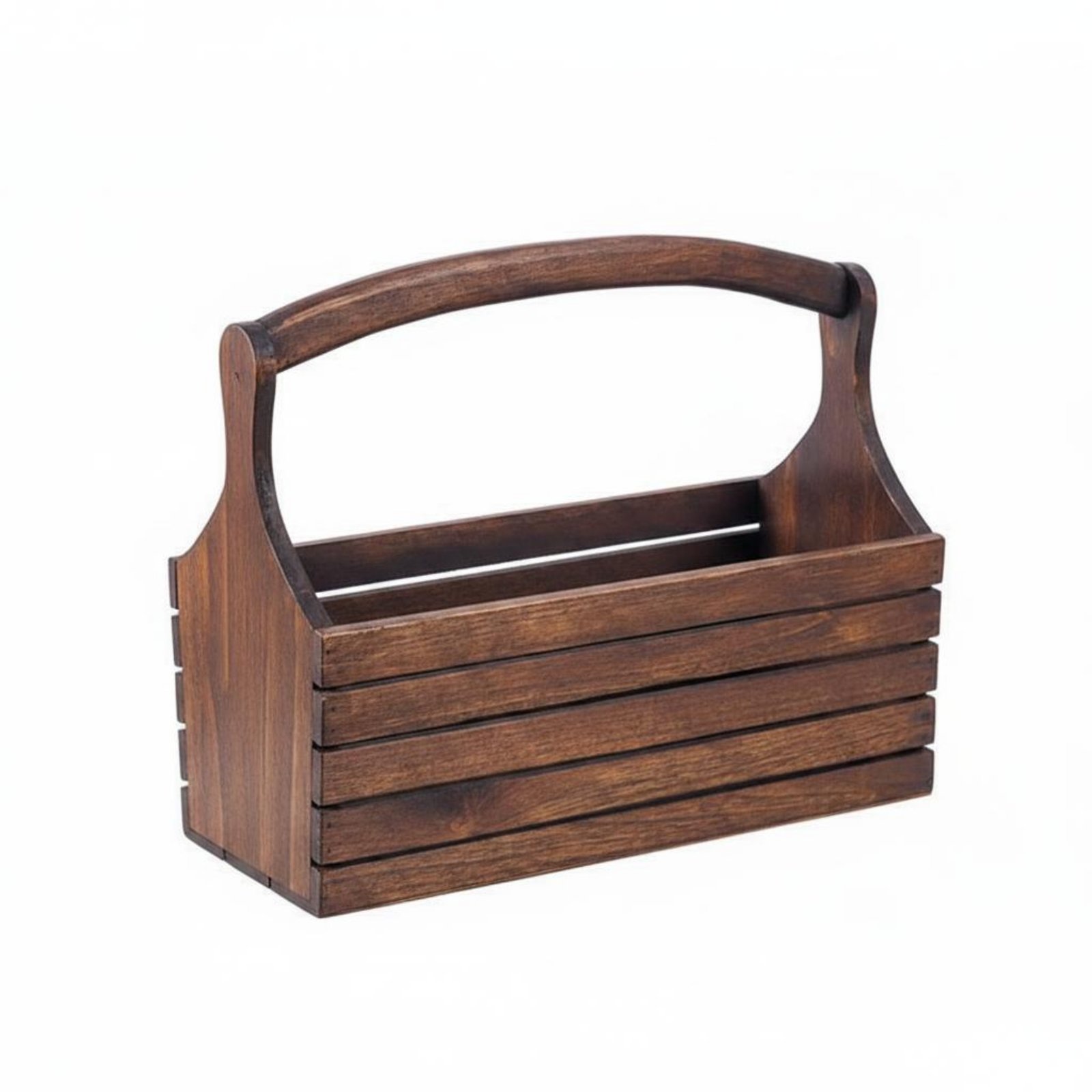 Wooden Hand Basket