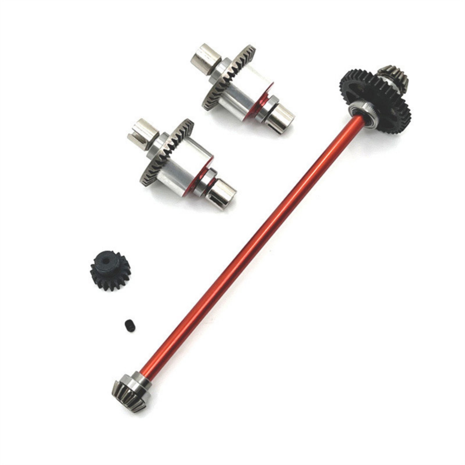 Metal Drive Gear Set + RC Car Gearbox Shell CNC Machined