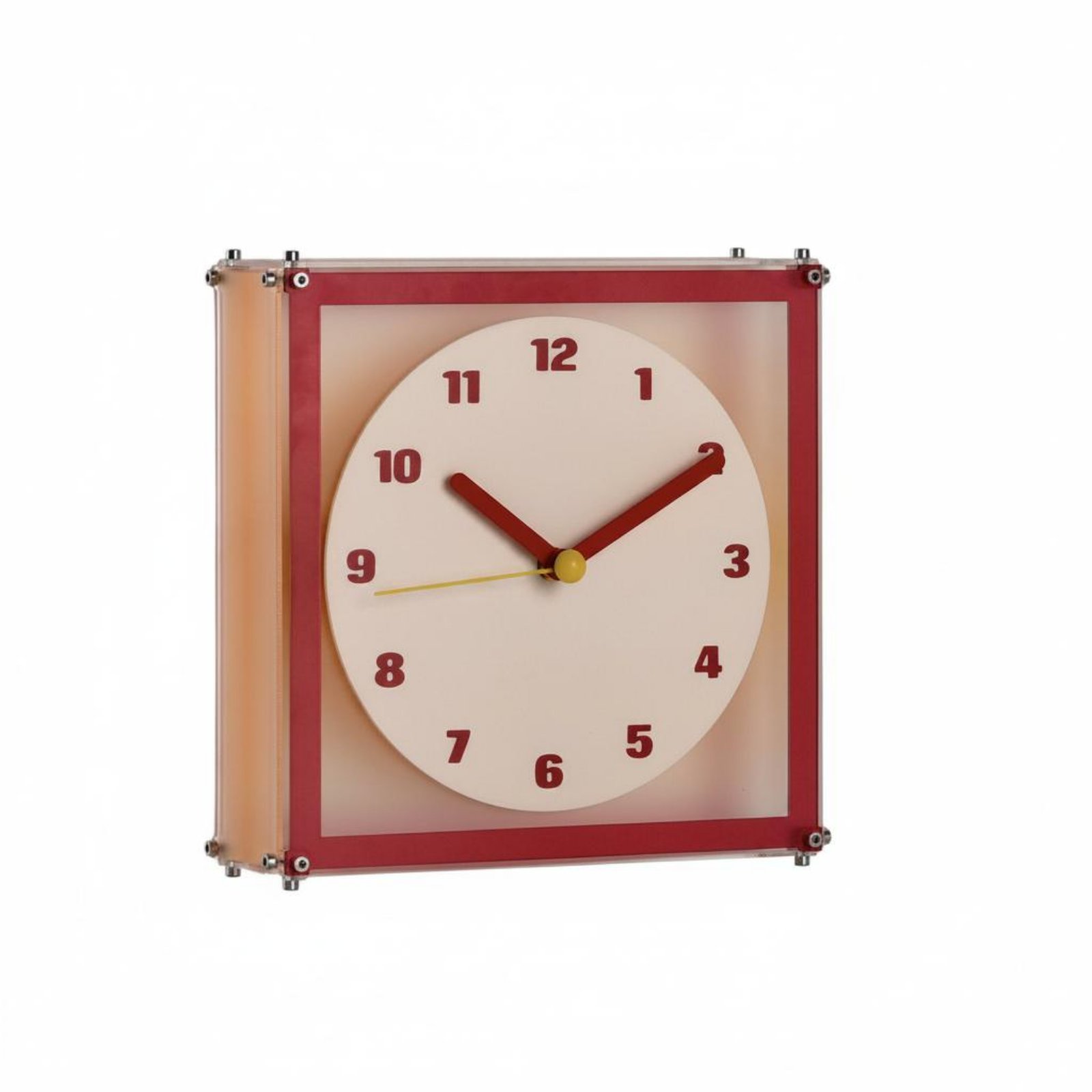 Square Corner Wall Clock