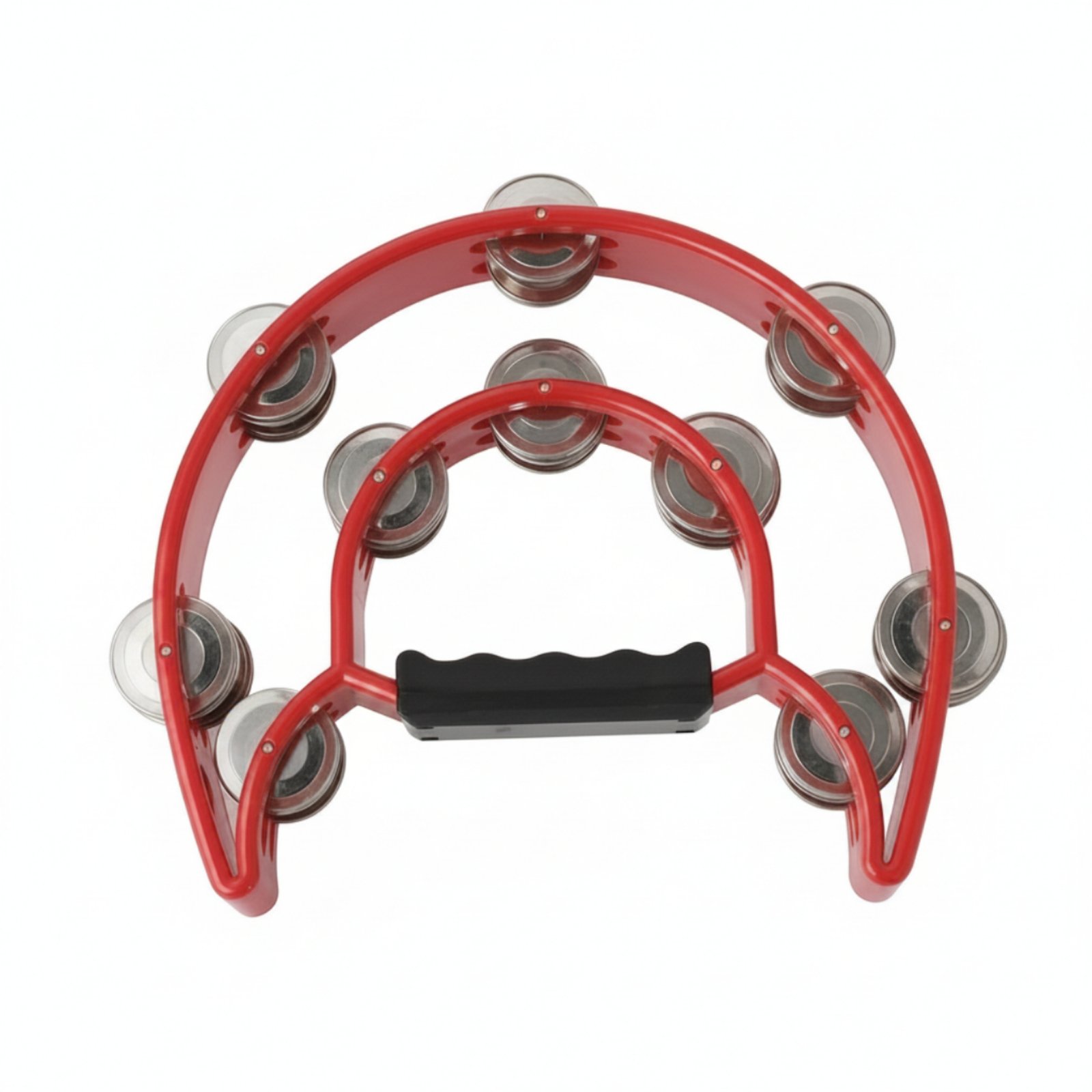 Double-Row Hand Tambourine