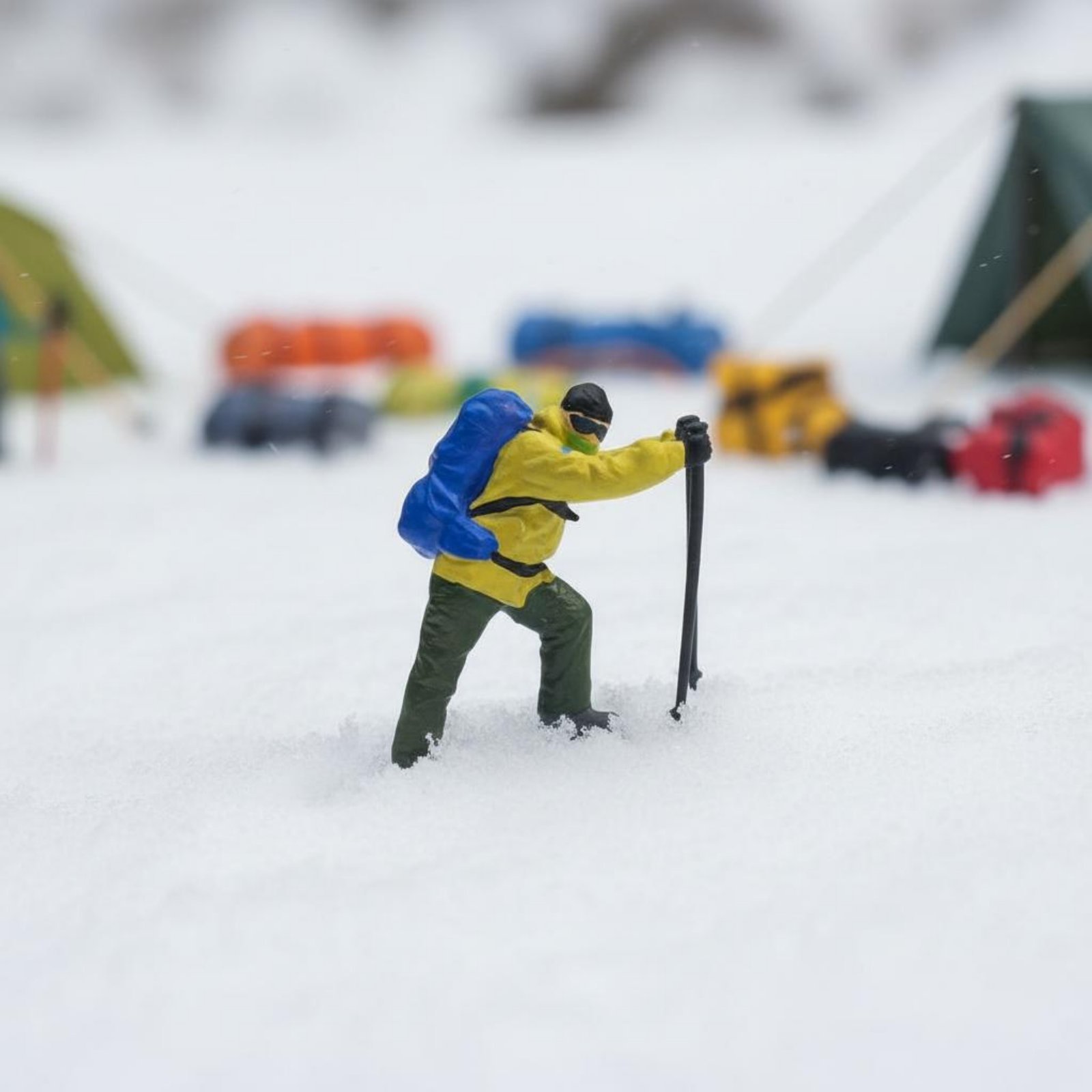 1:64 Mountaineering Figure