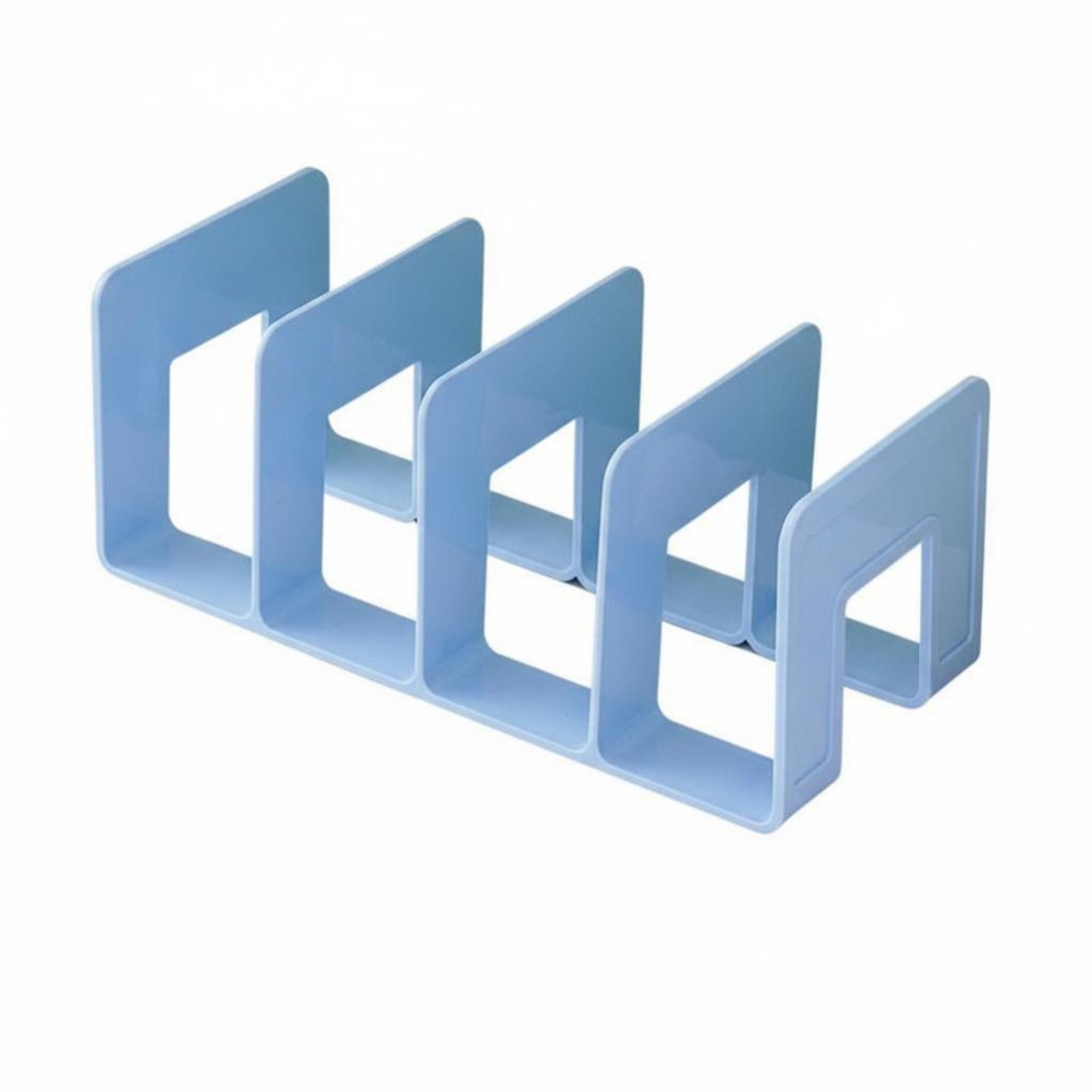 Transparent Bookend with Pen Holder