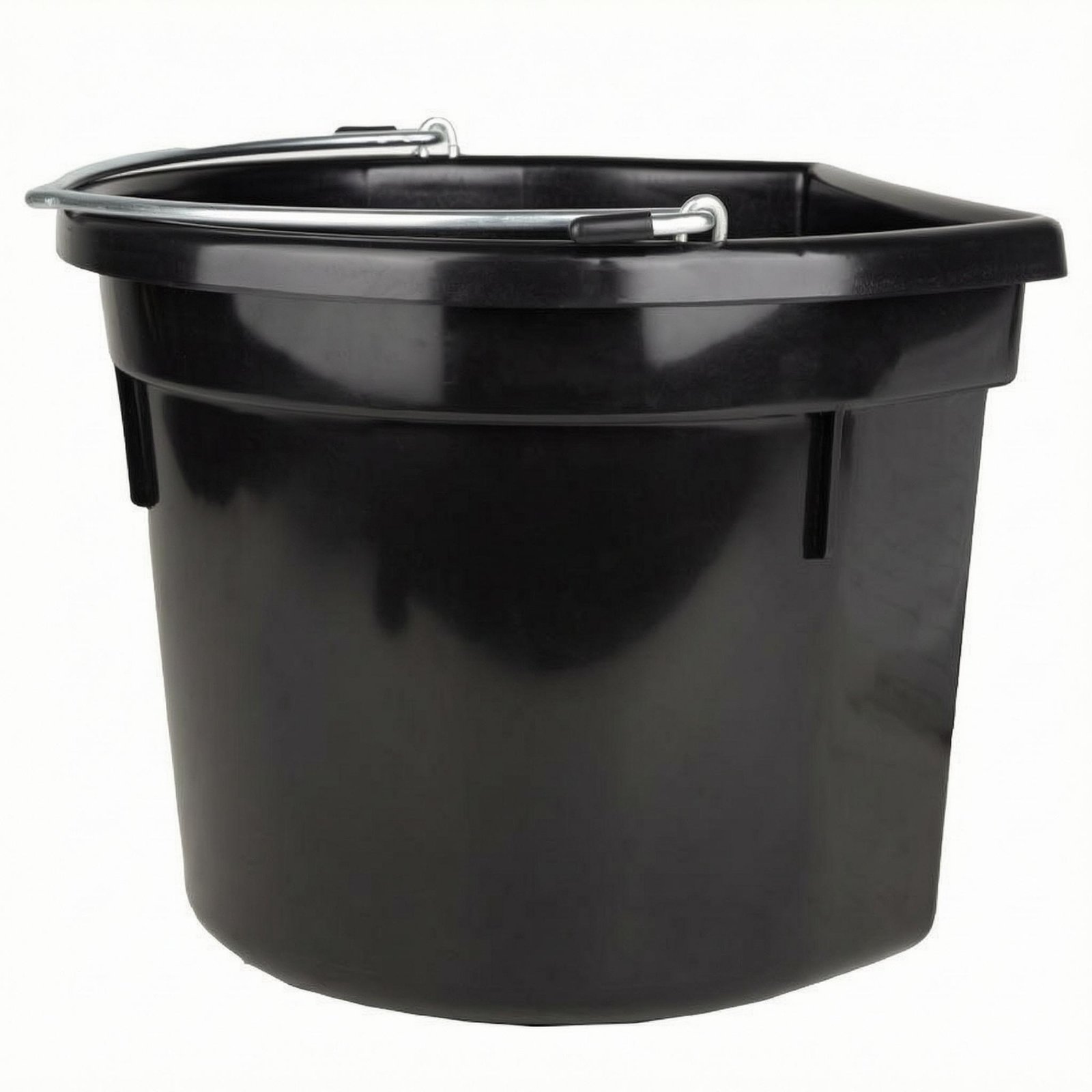 Stable Water Bucket with Metal Handle