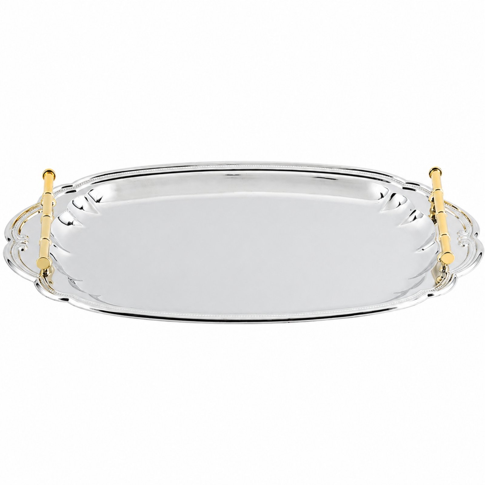 Rounded Serving Dish with Handles