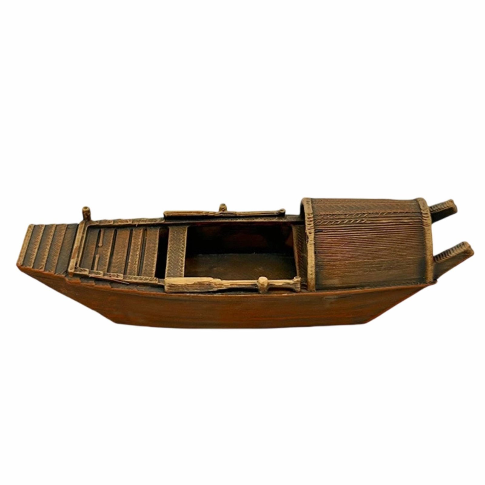 Mini Wooden Boat Model