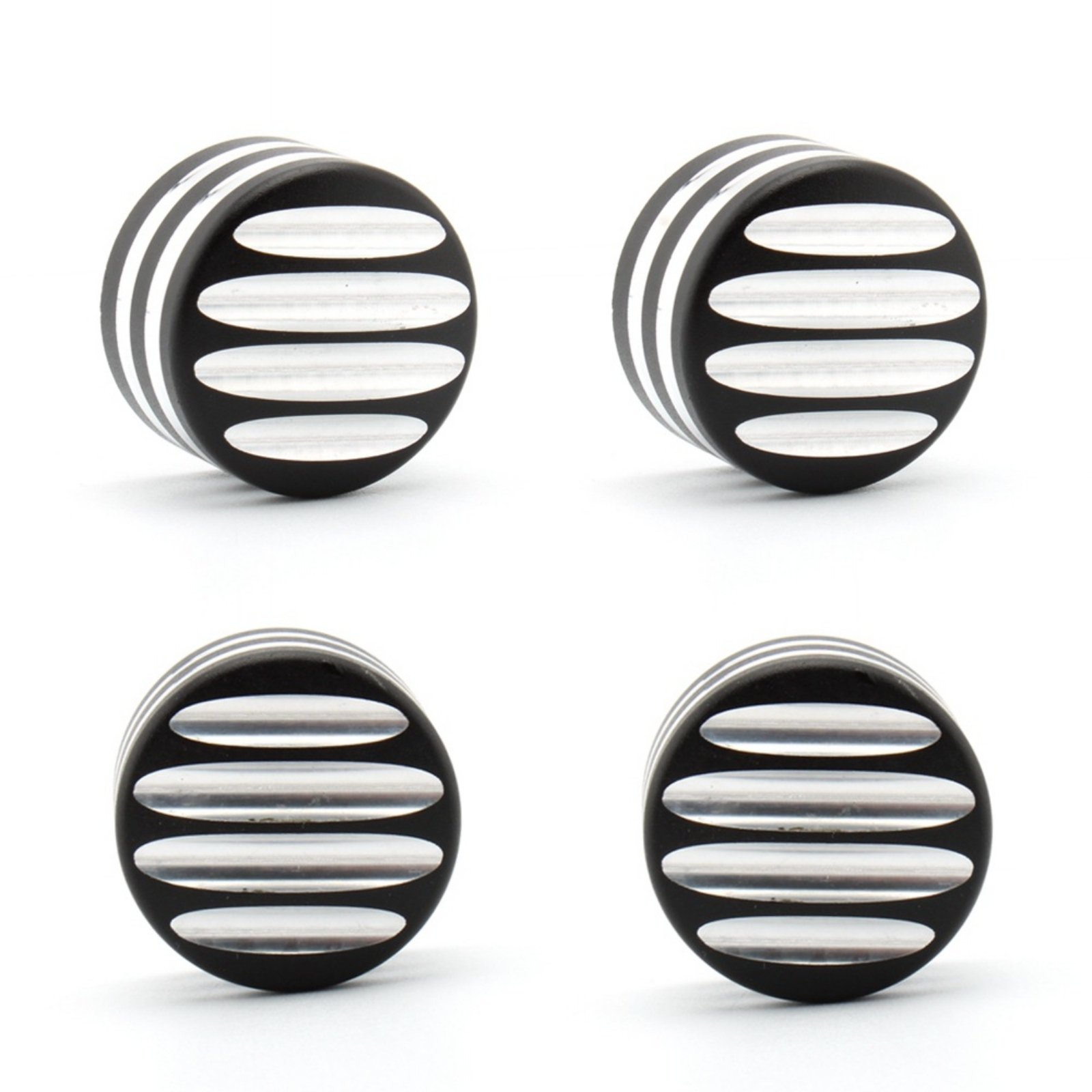 4-Piece Motorcycle Engine Bolt Cap