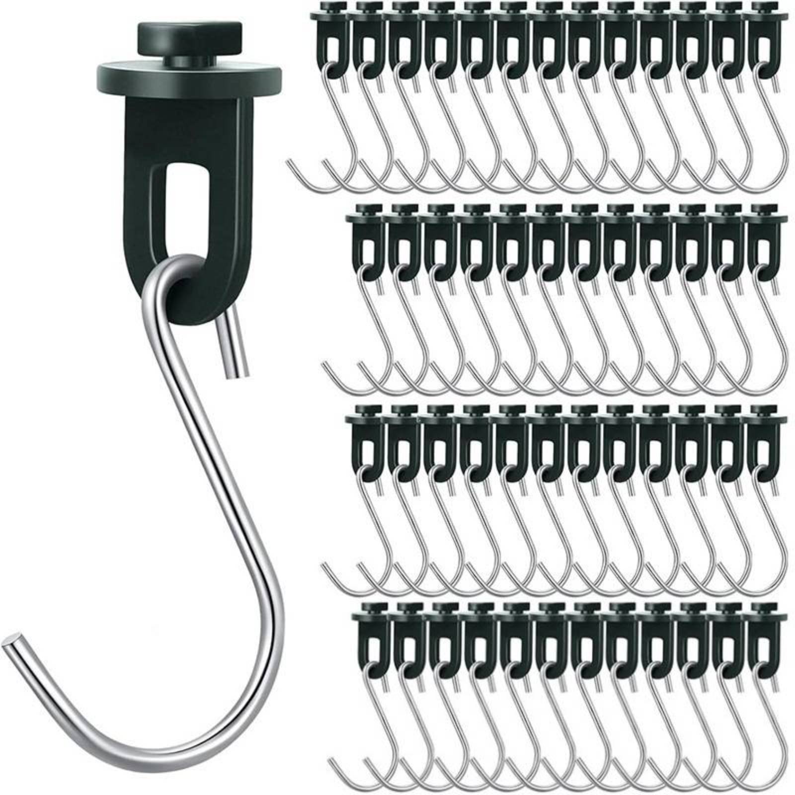 50-Piece Stainless Steel S Hooks