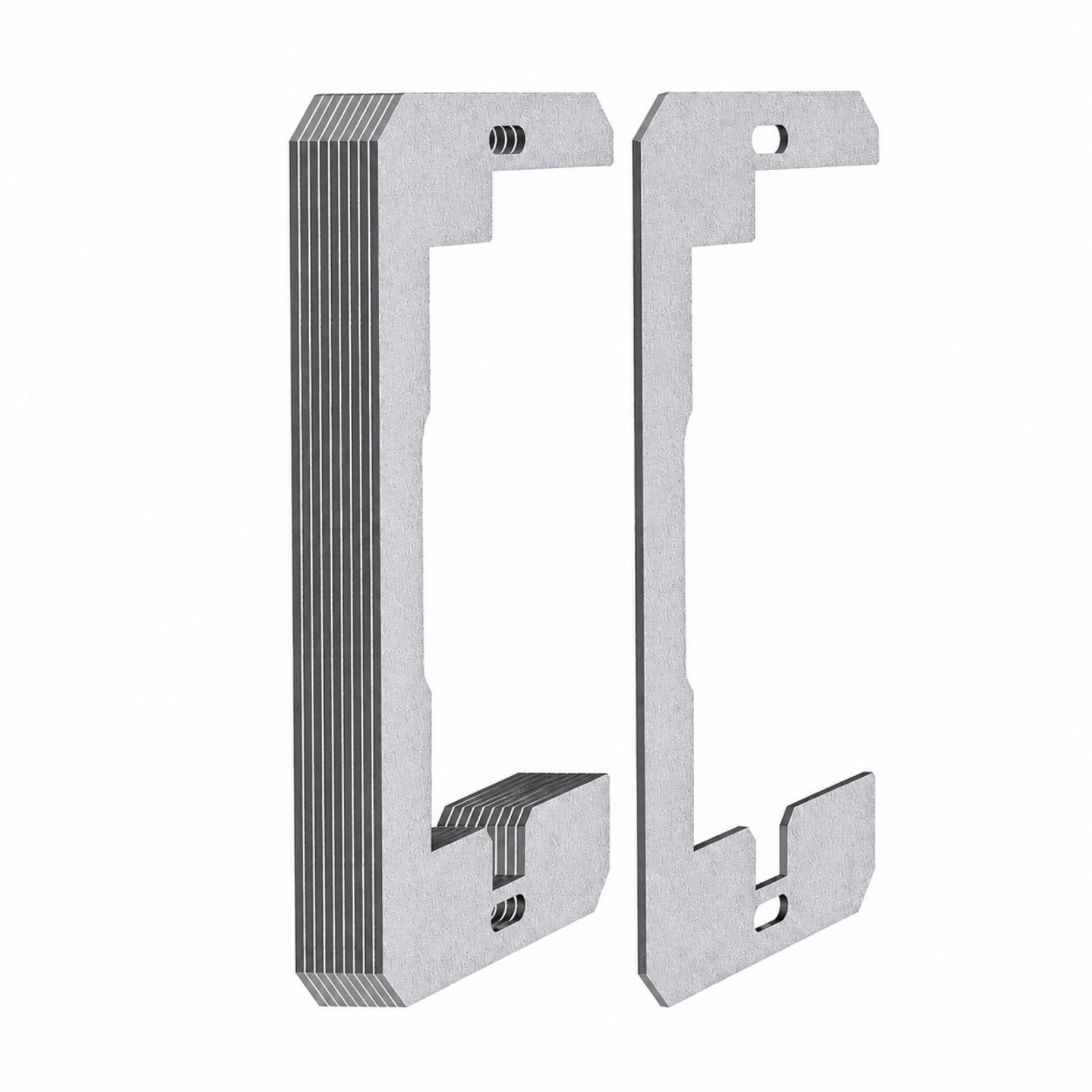 10-Piece Galvanized Wall-Plate Spacer