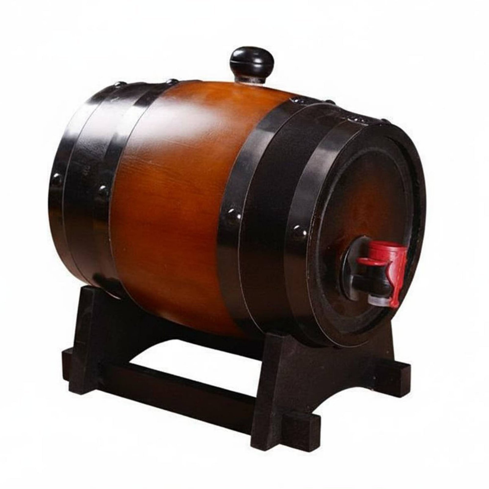 Wooden Grape Barrel
