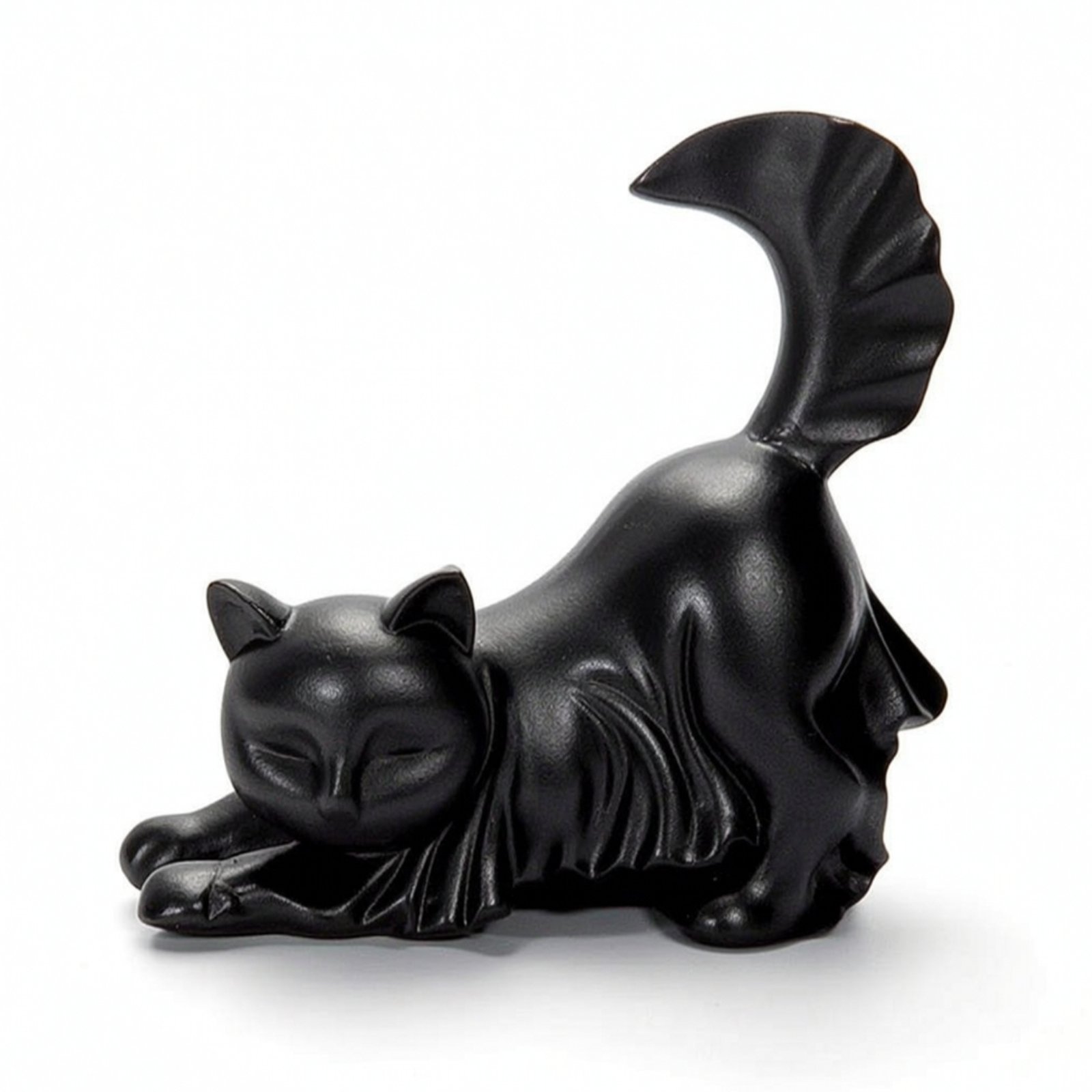 Halloween Cat Statue
