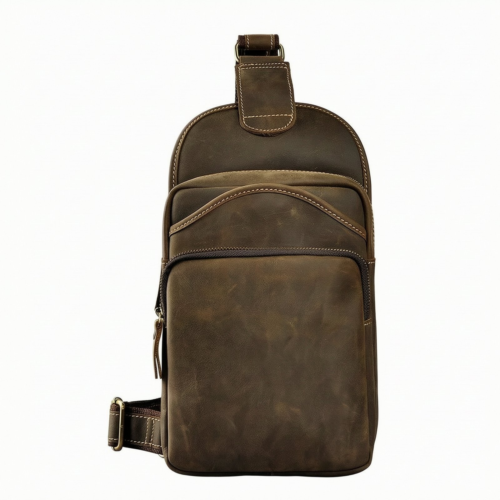 PU Leather Chest Bag