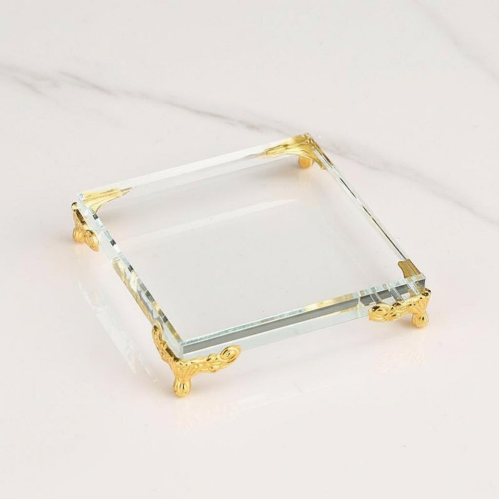 Transparent Display Stand – Gold, 8#