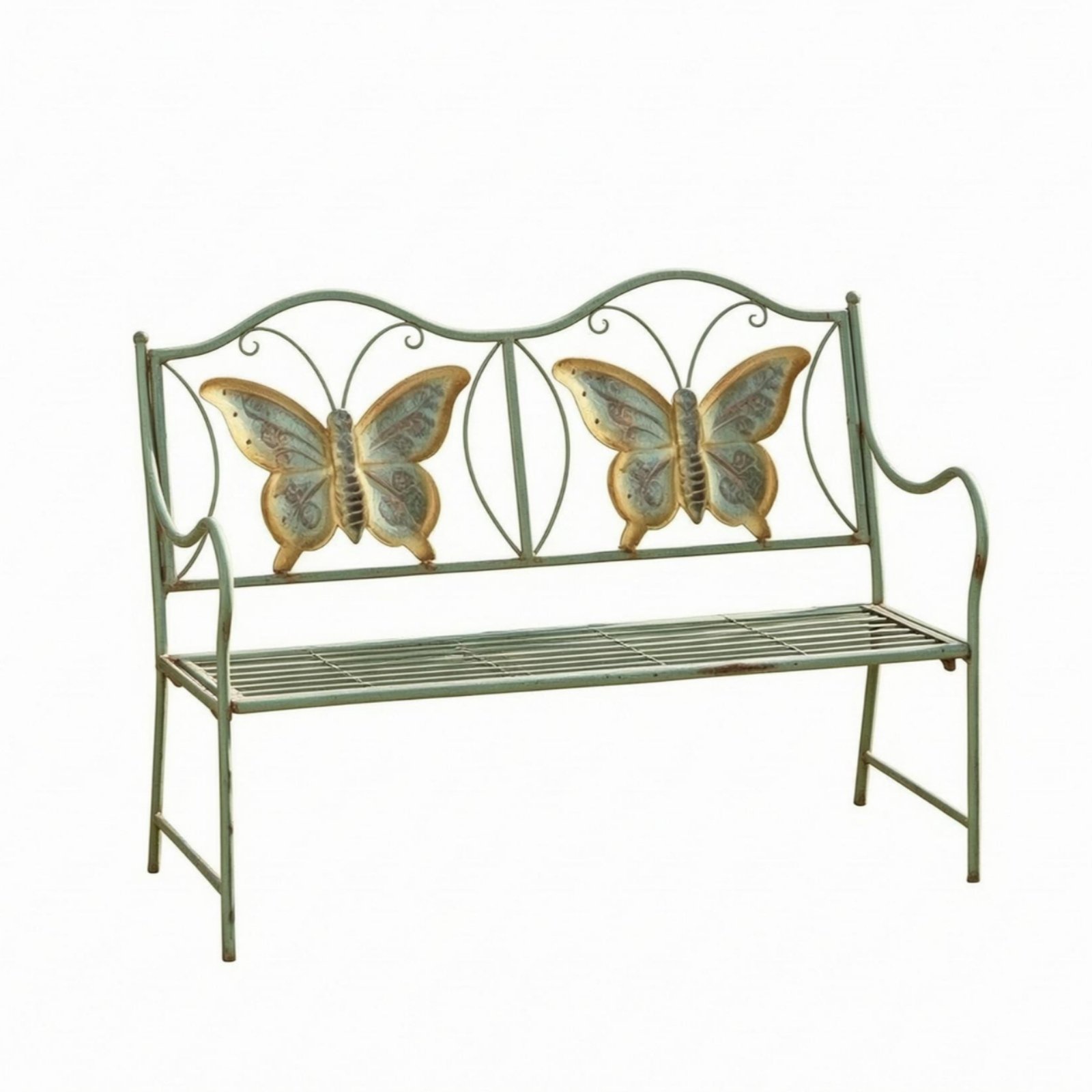 Butterfly Back Bench