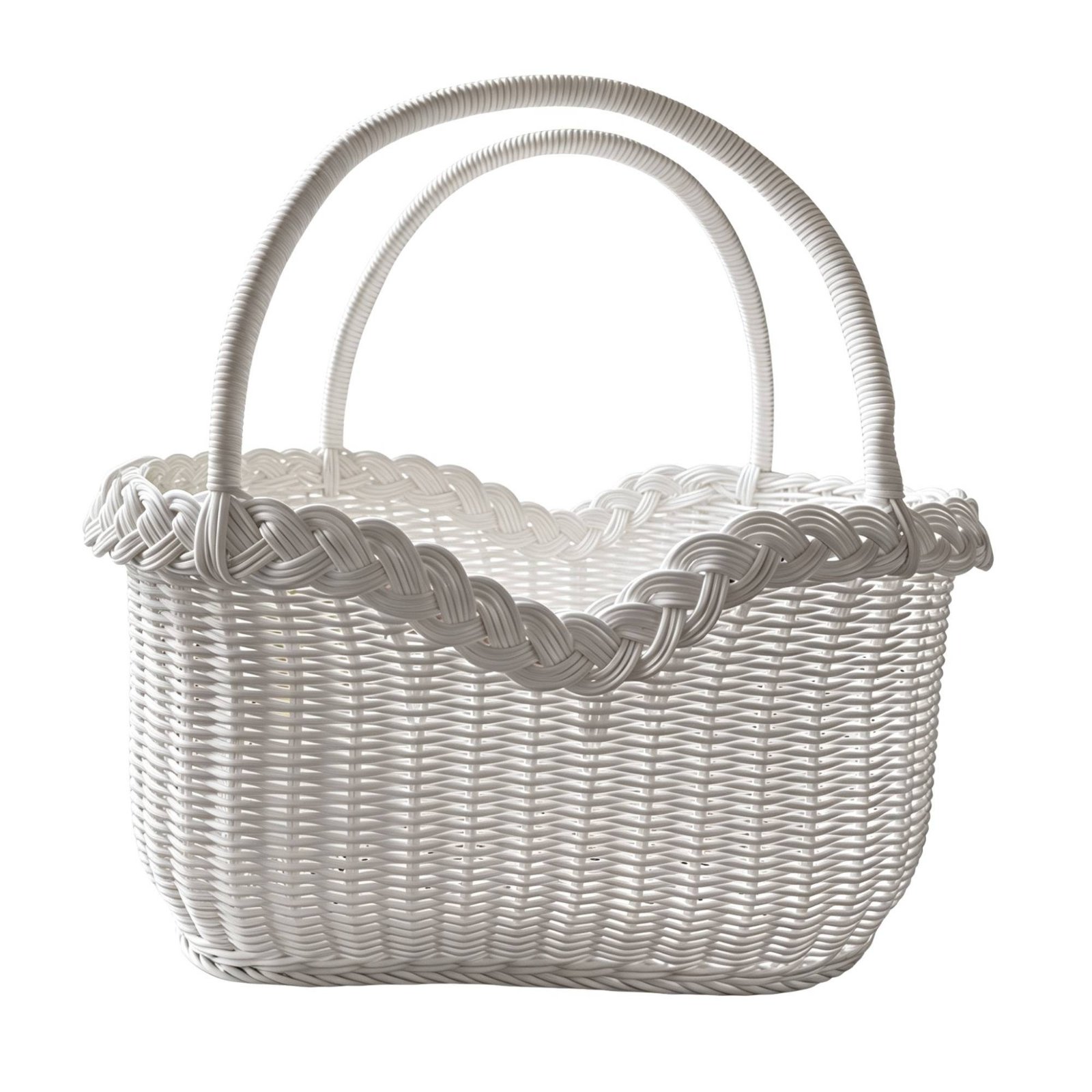Portable Woven Basket