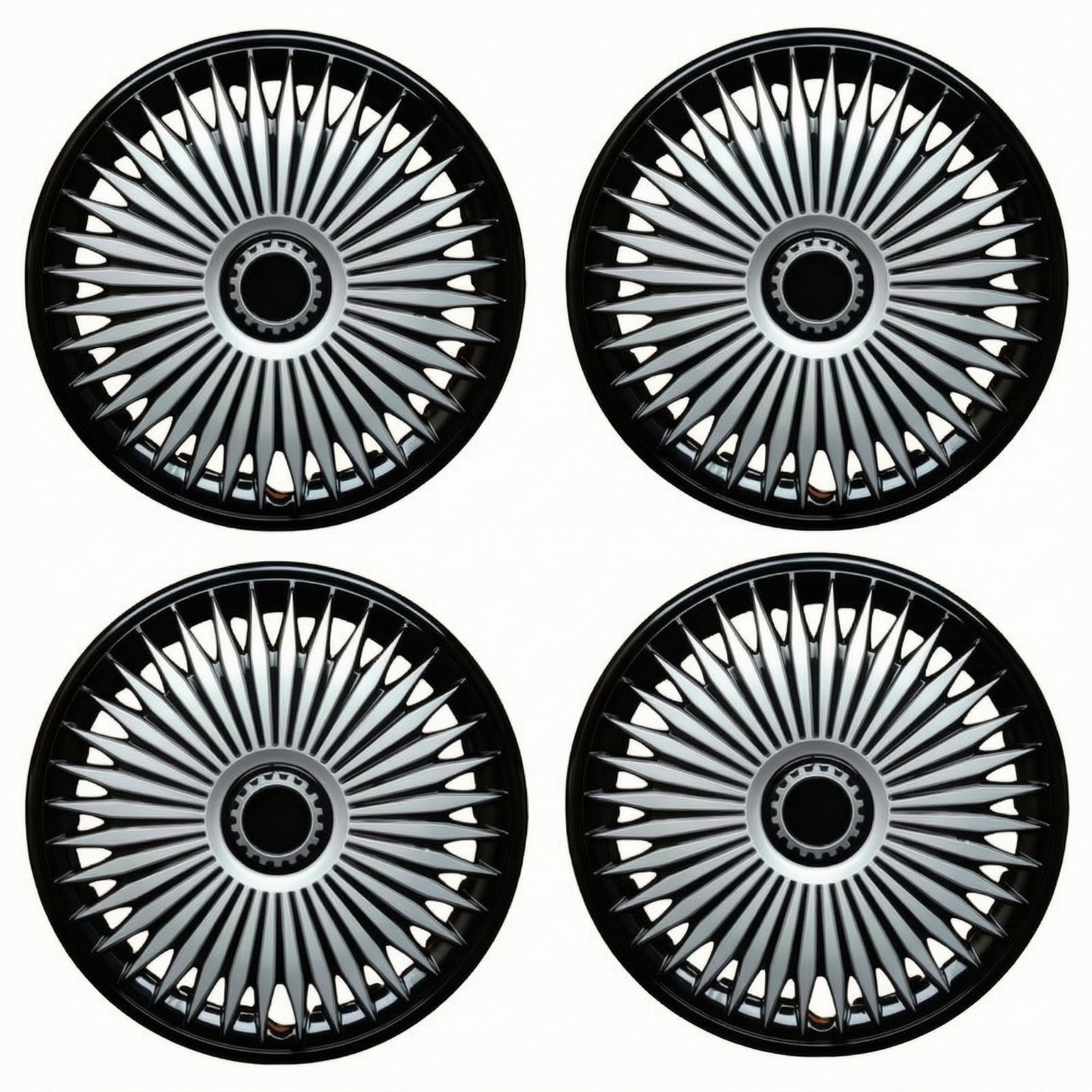 4-Piece Universal Hubcap Cover
