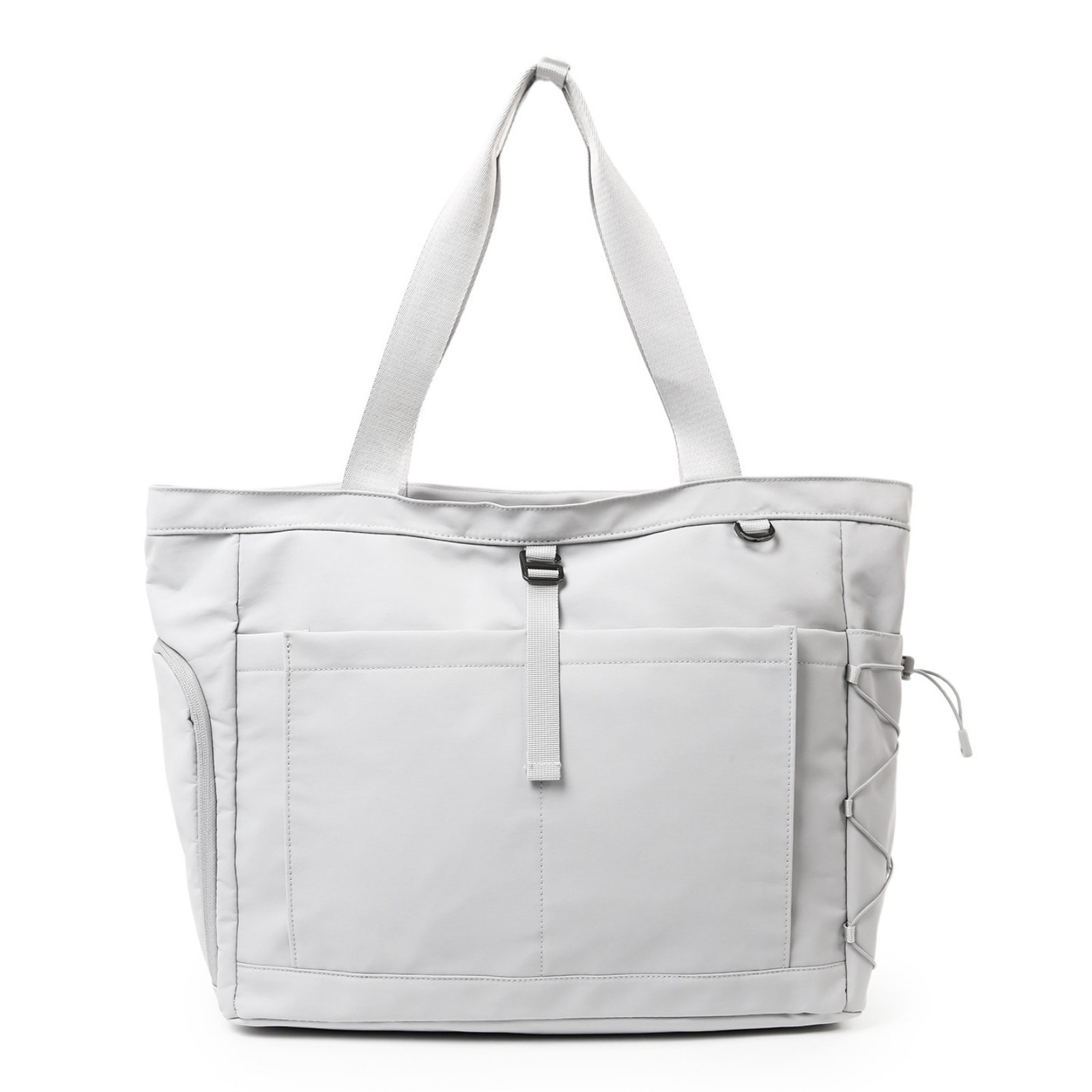 Structured Tote Bag with Pockets