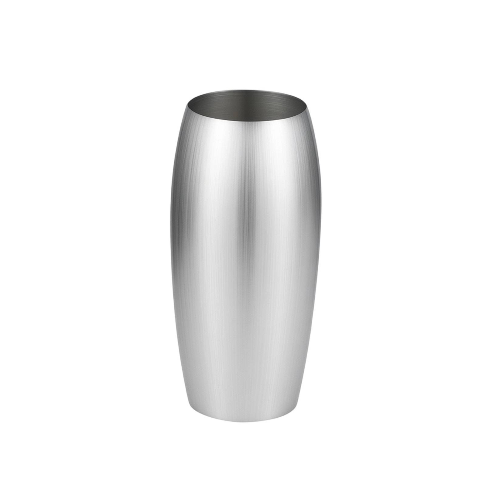 Brushed Stainless Steel Vase