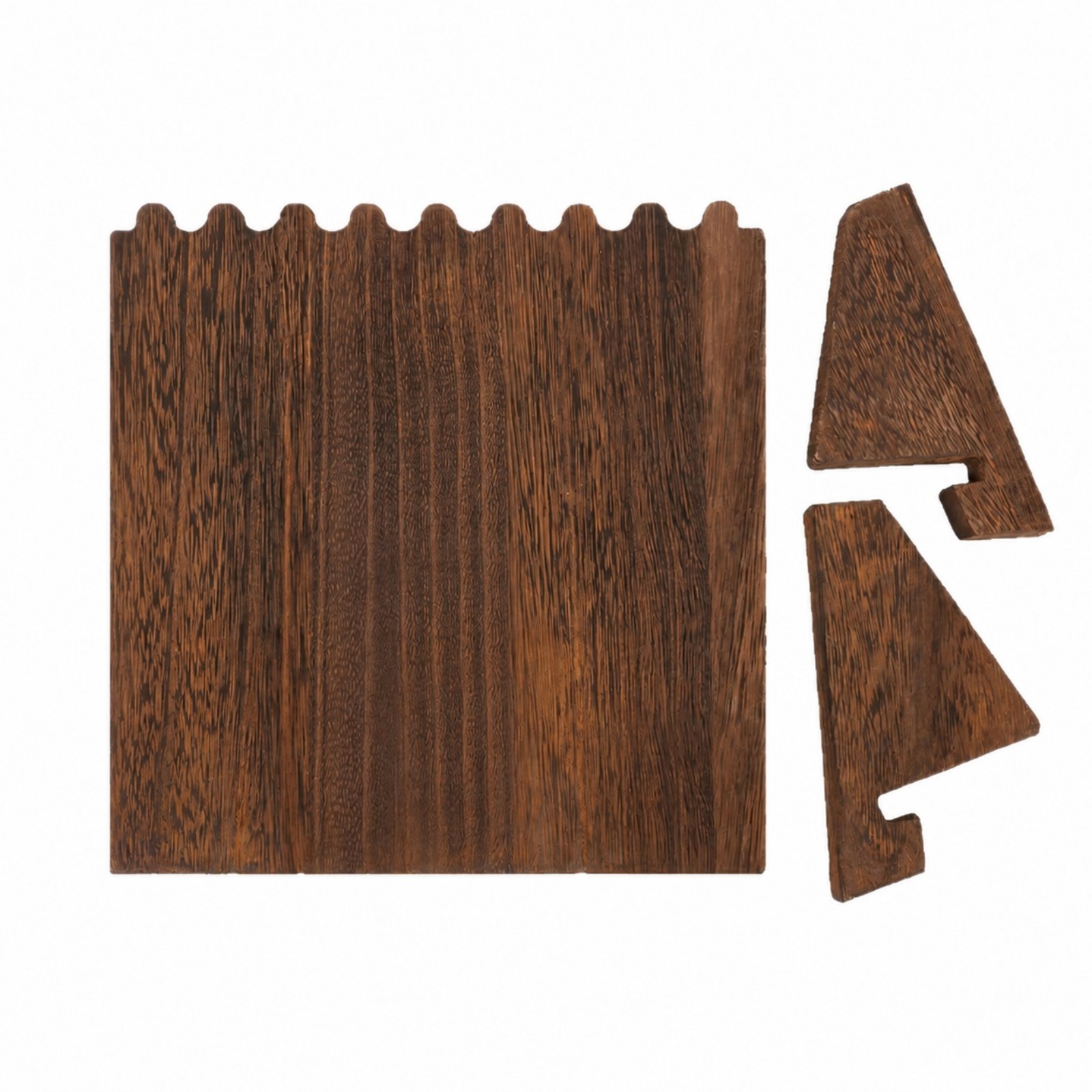 Wooden Necklace Display Rack