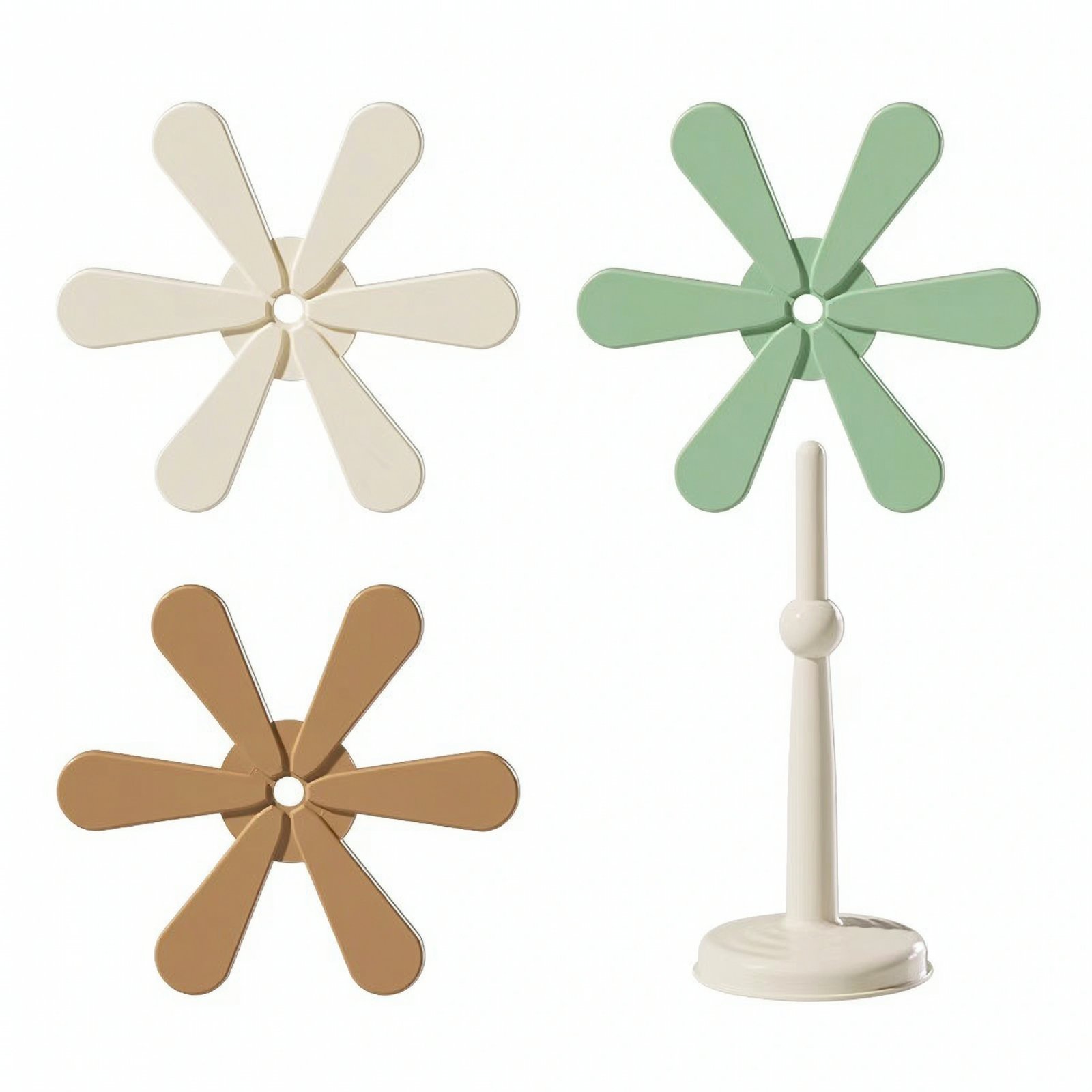 3-Piece Tree-Shaped Silicone Hot Pad Set