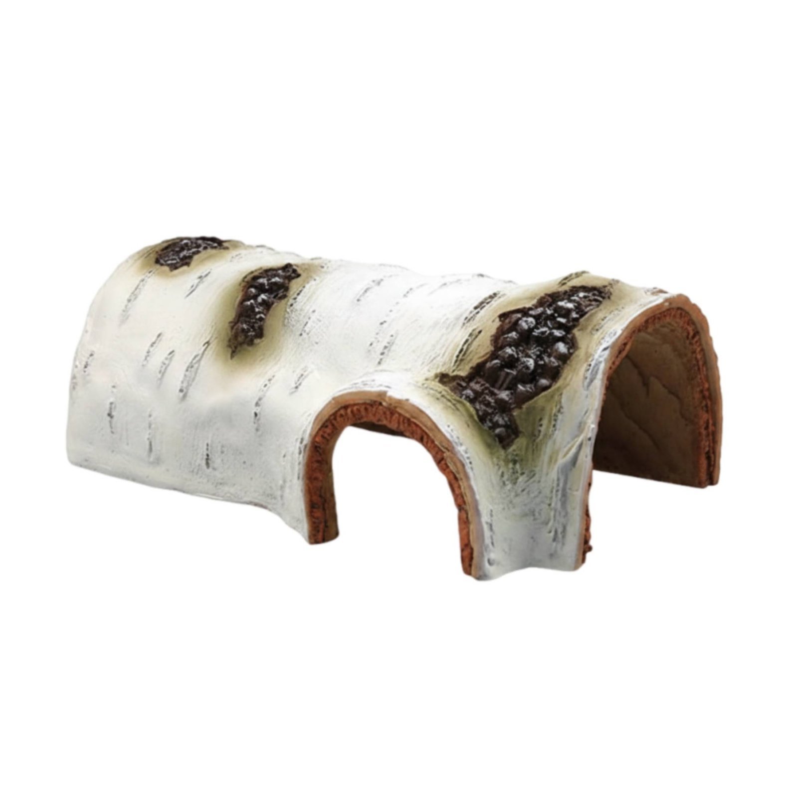 Birch Log Aquarium Cave