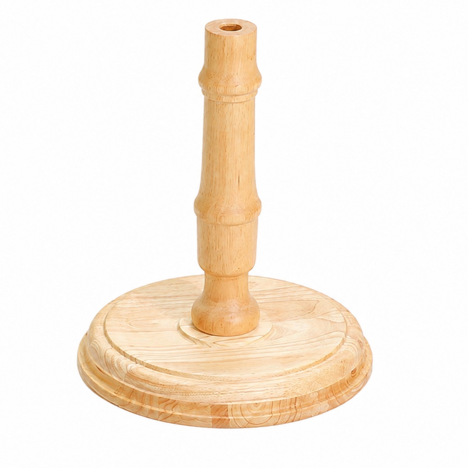 Wooden Display Stand Circular Base