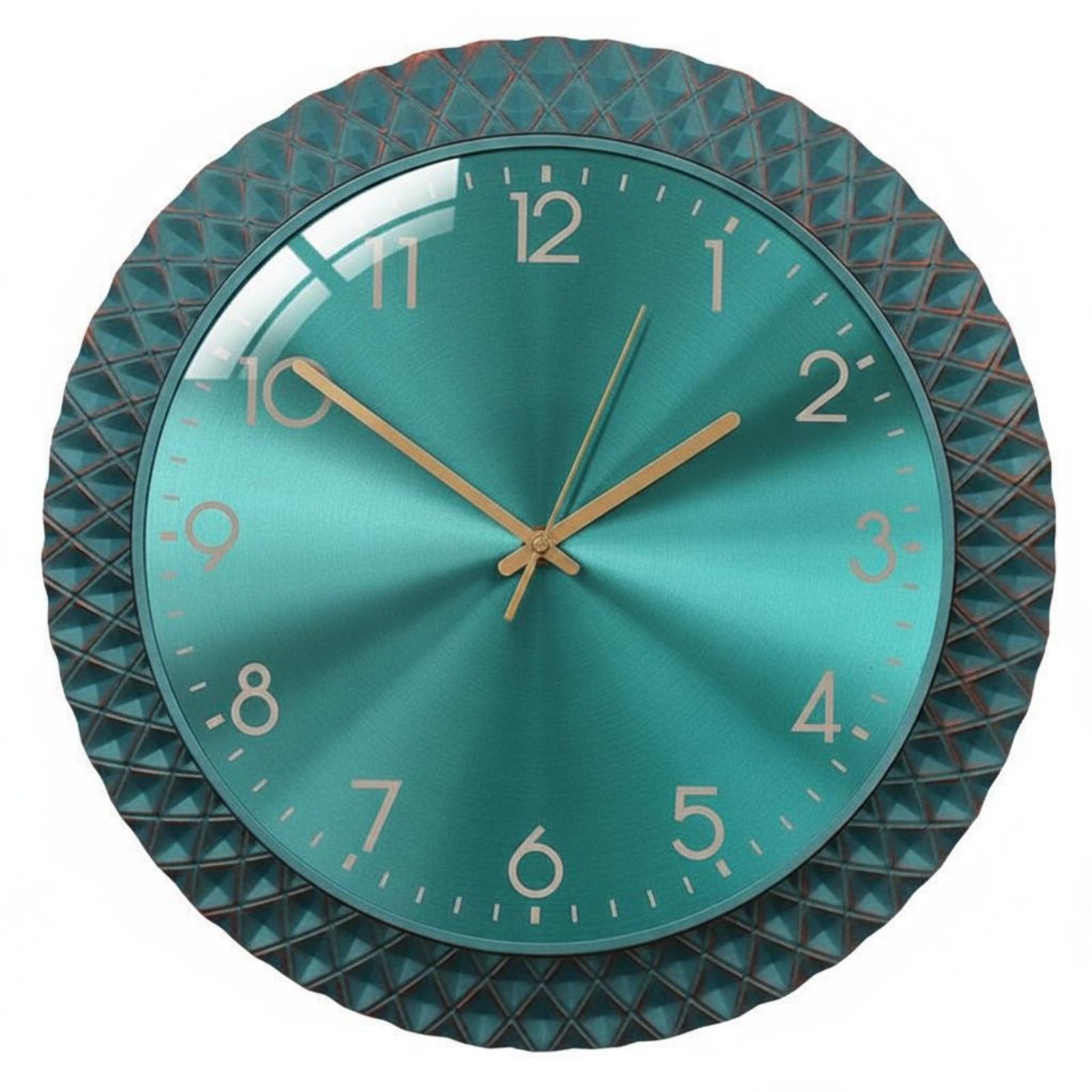 Silent Wall Clock – Green