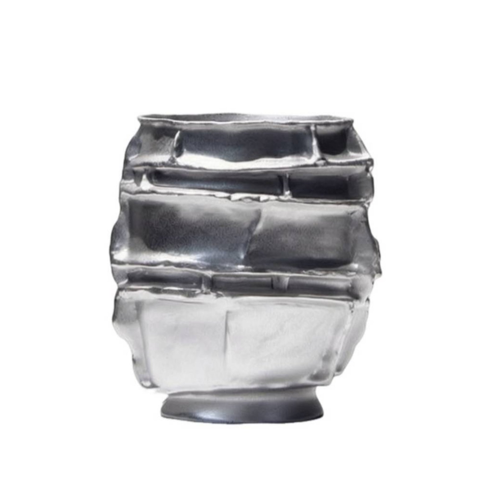 Ceramic Vase with Relief Bands