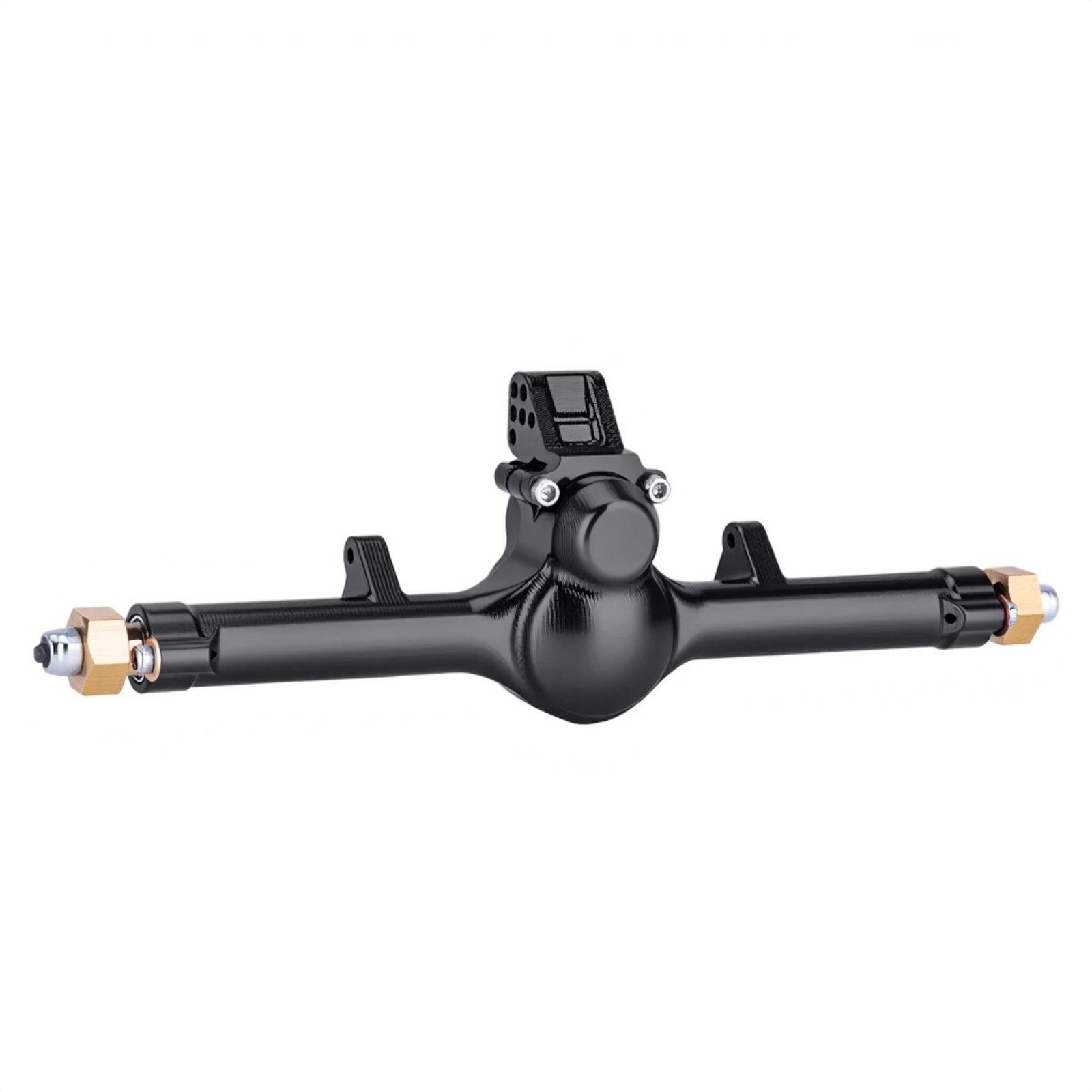 2-Piece SCX24 Axle Pair with Brass Hubs